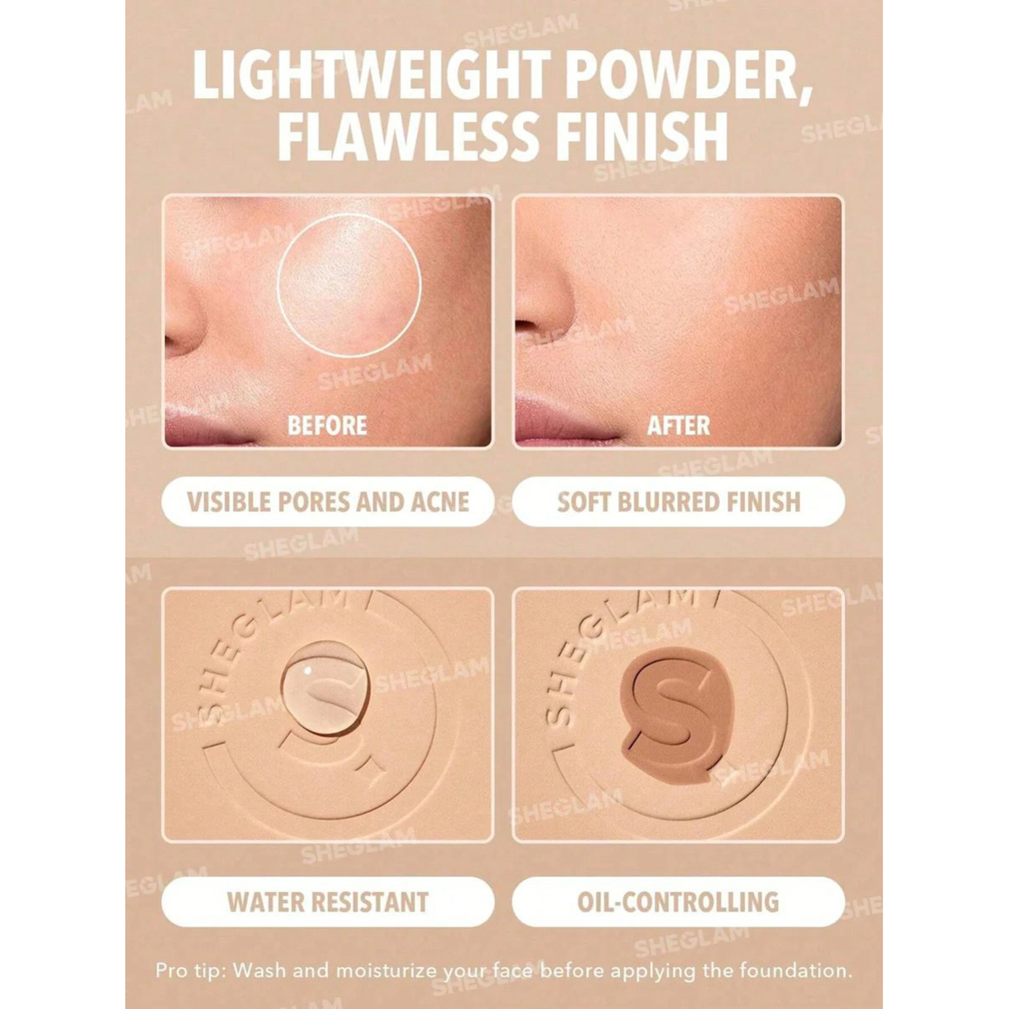 Sheglam Skin-Focus Powder Foundation