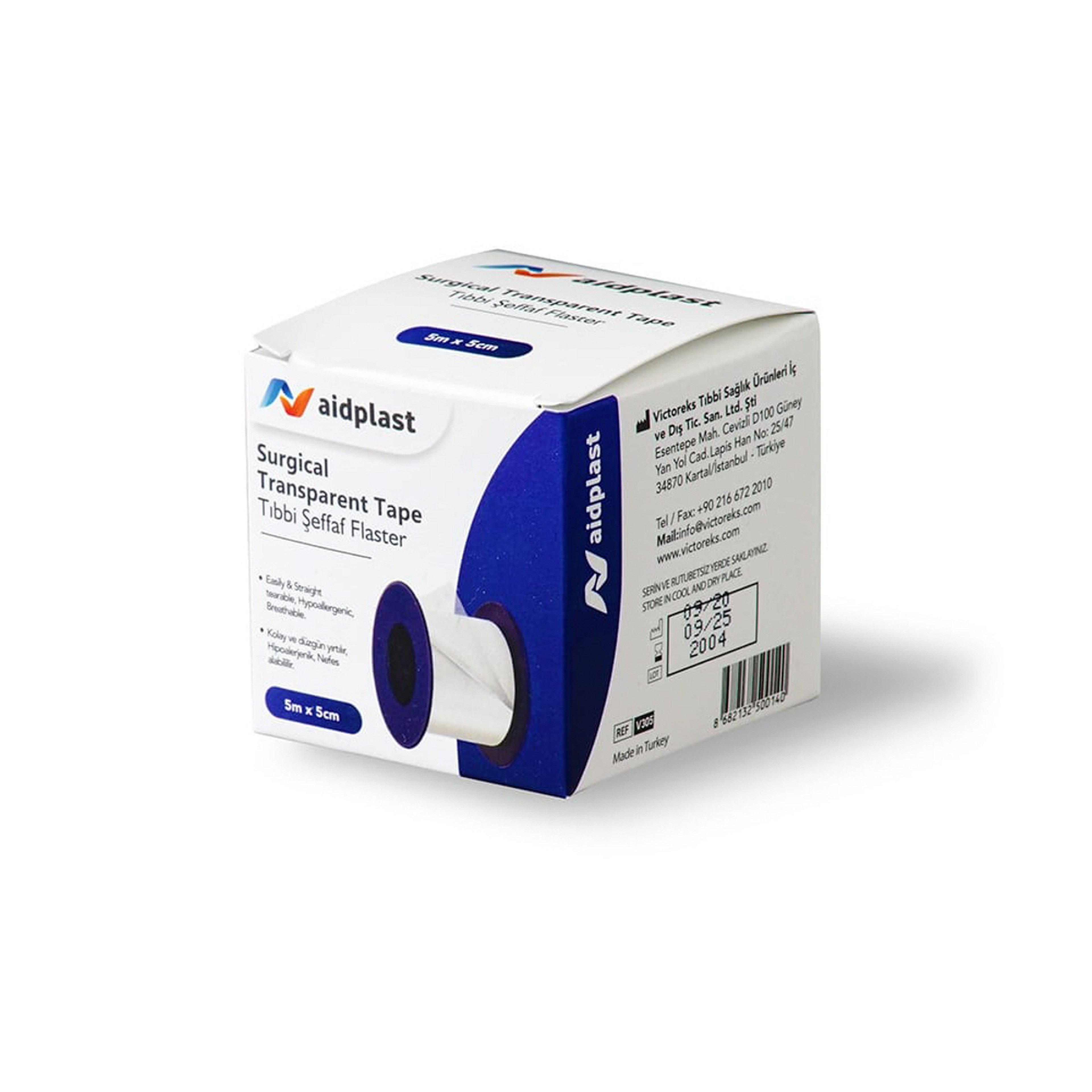 Aidplast Transparent Tape 5M X 5Cm
