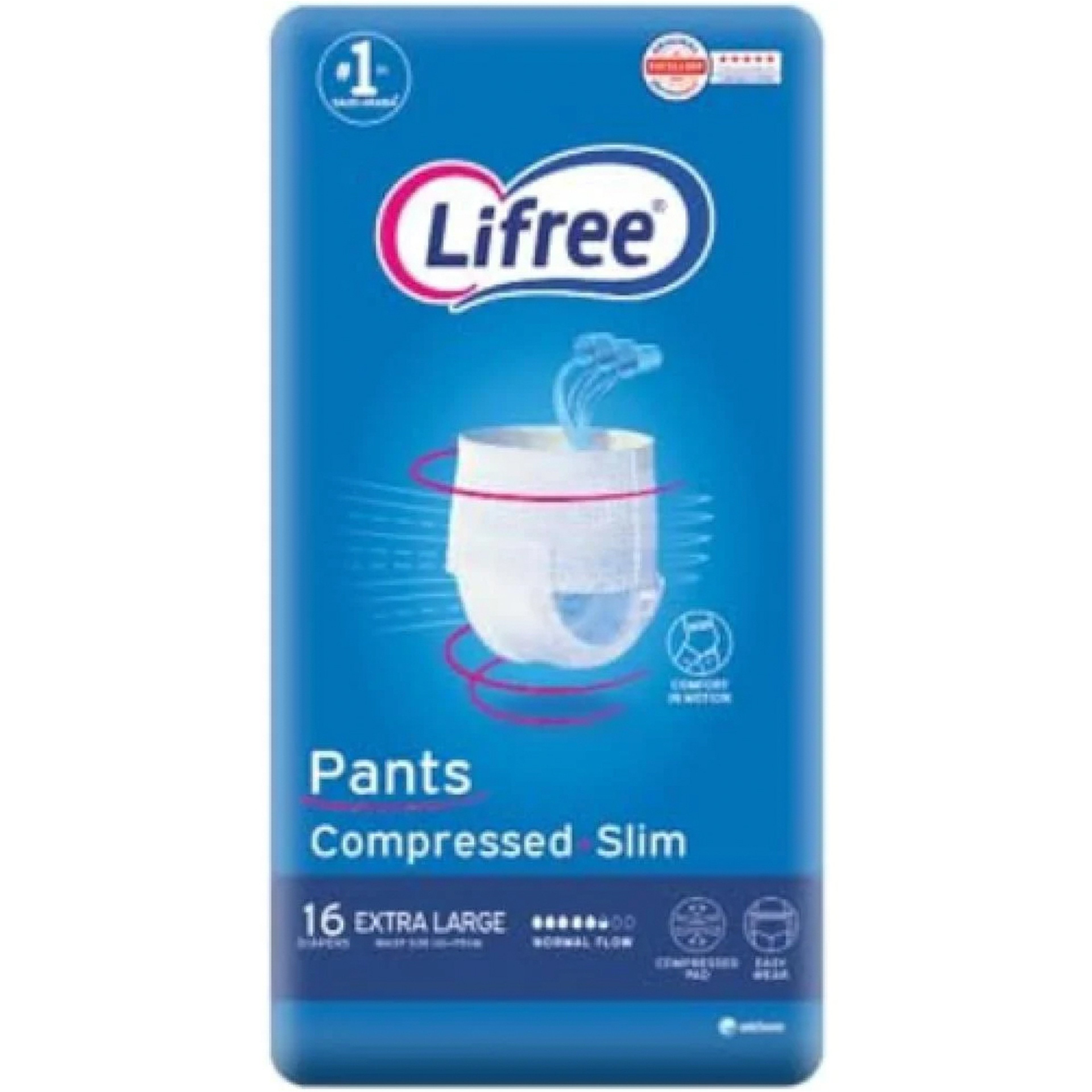 Adult Diaper Culotte Xl 3 Cups - 14 Pcs