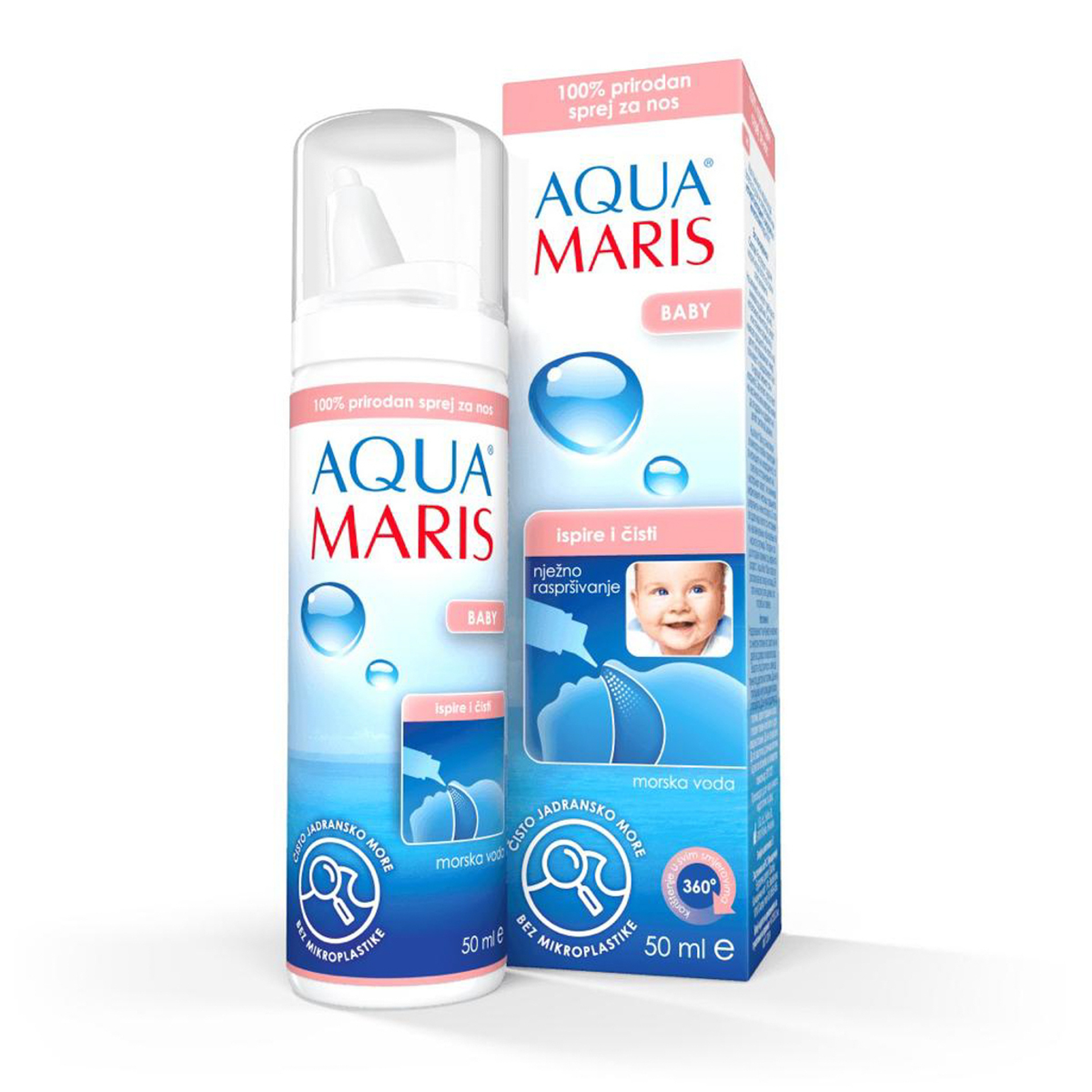 Aqua Maris Baby Nasal Spray 100% Natural 50Ml