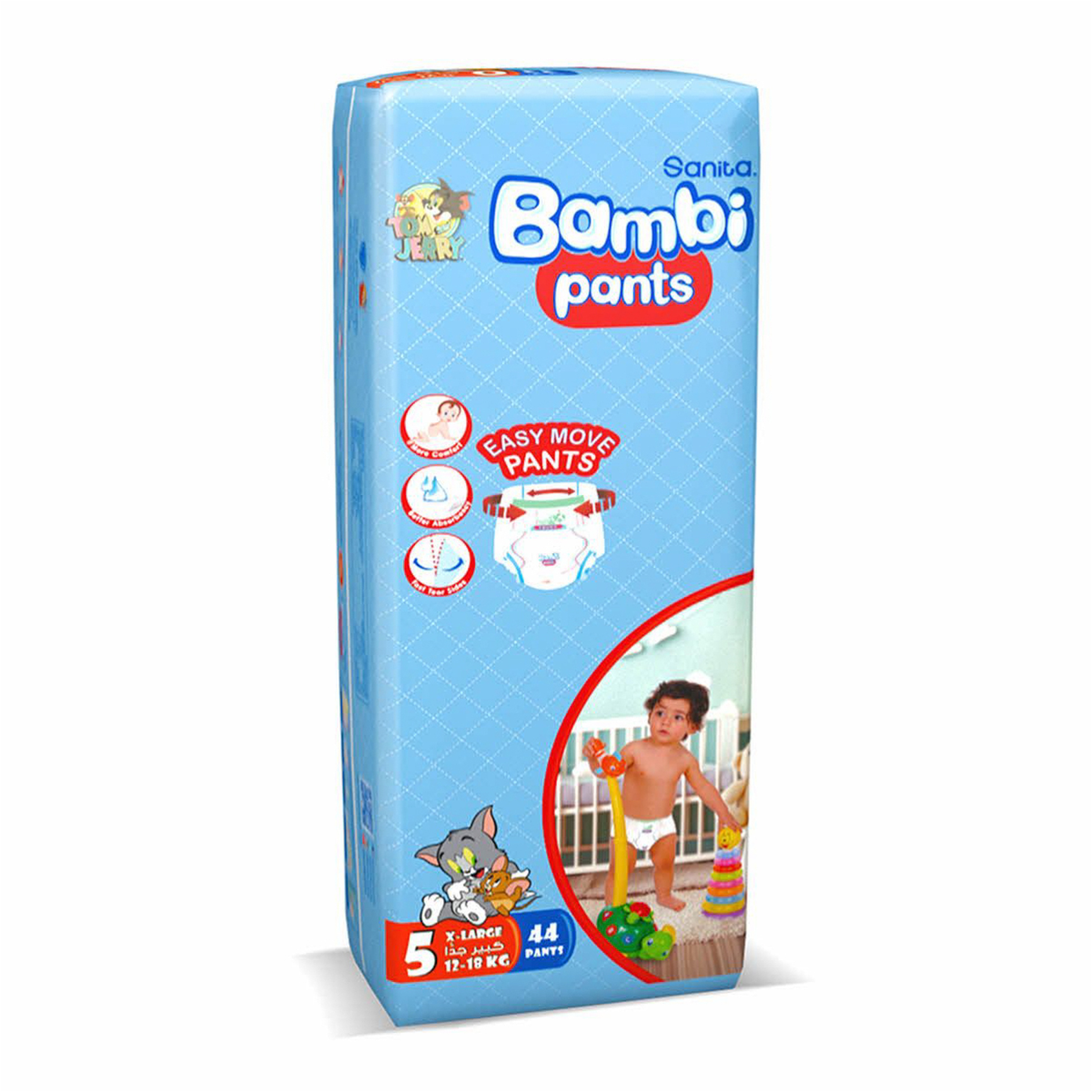 Bambi Baby Diapers Size 5