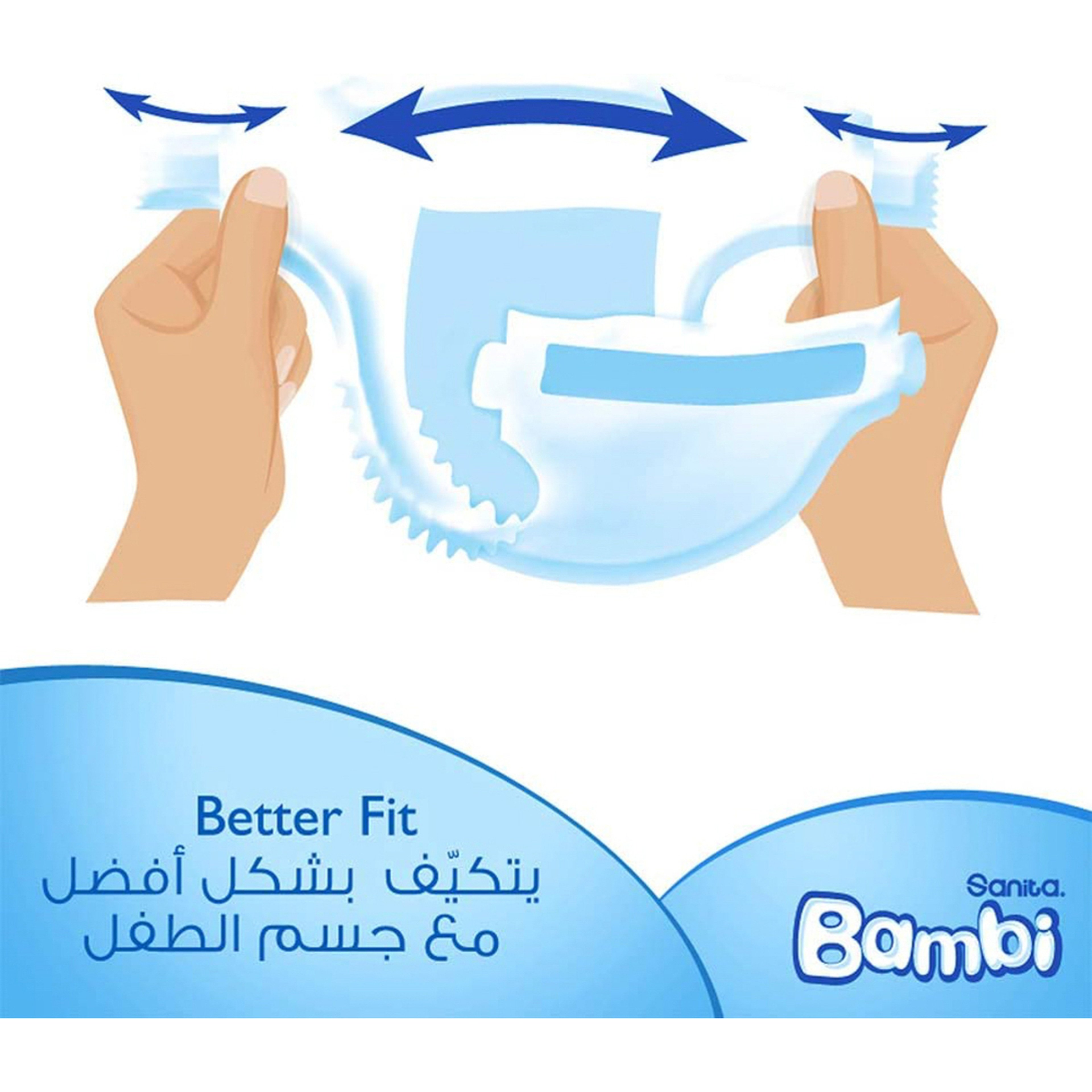 Bambi Baby Diapers Size 5