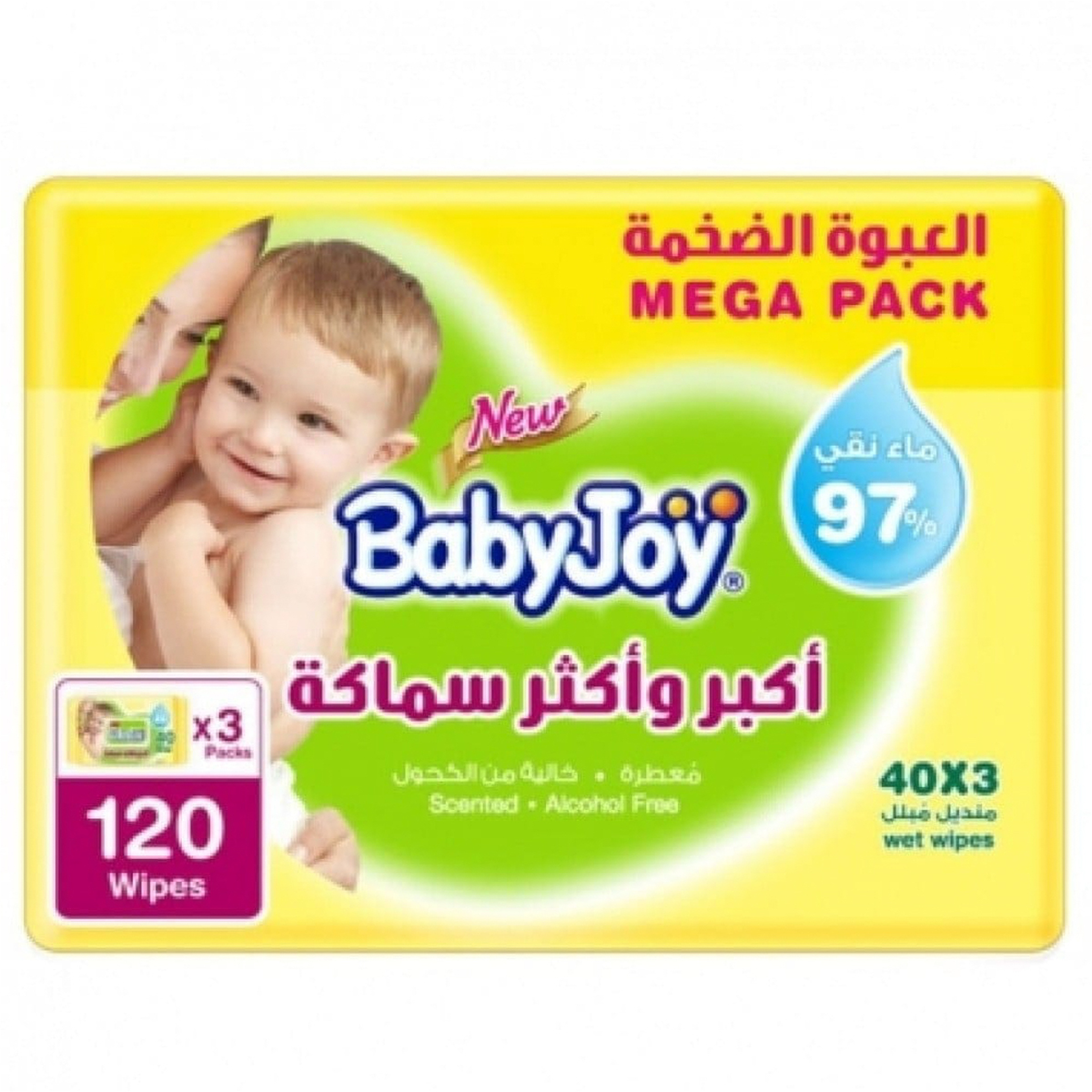 Baby Joy Wipes Scented