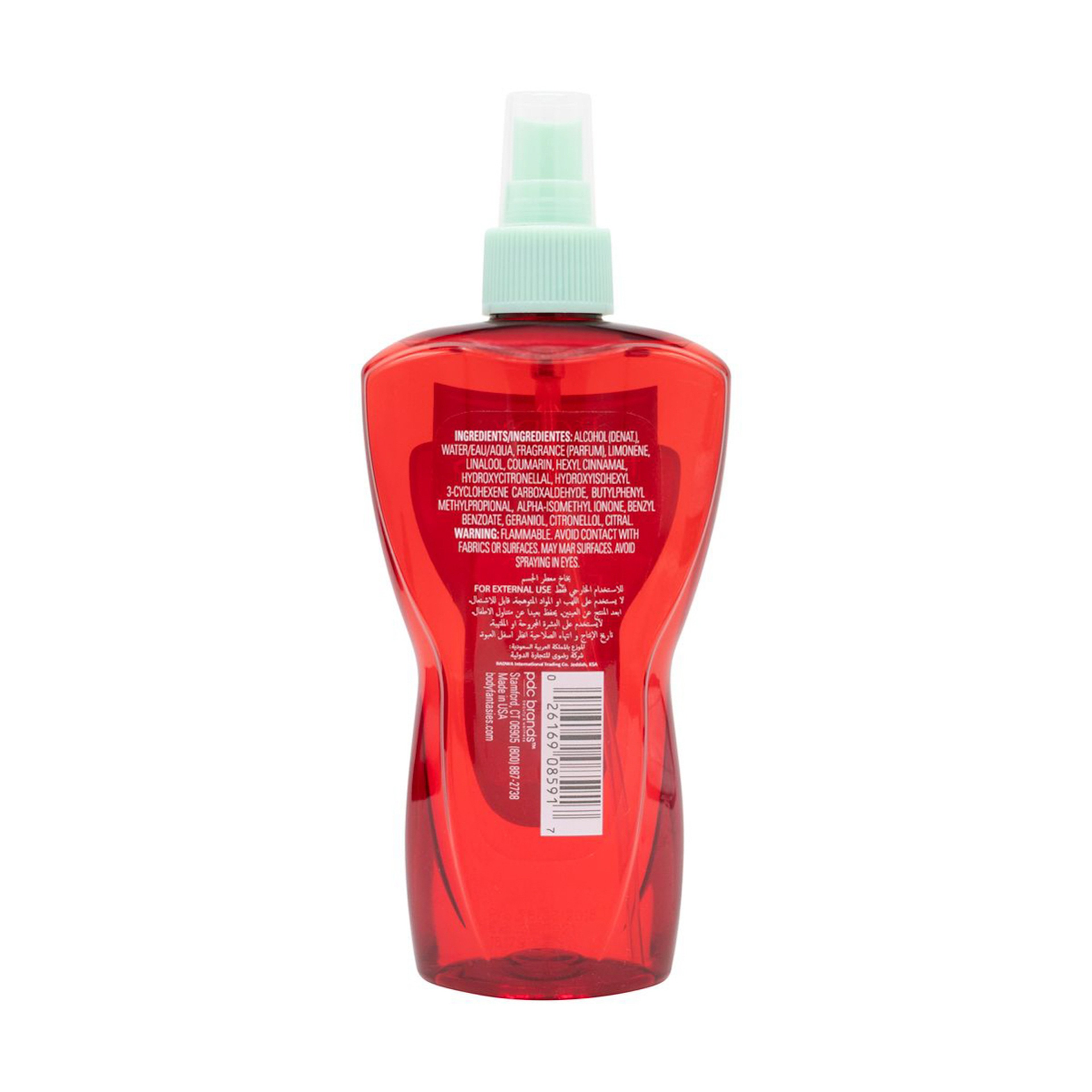 Body Fantasies Body Splash With Exotic Musk 236 Ml