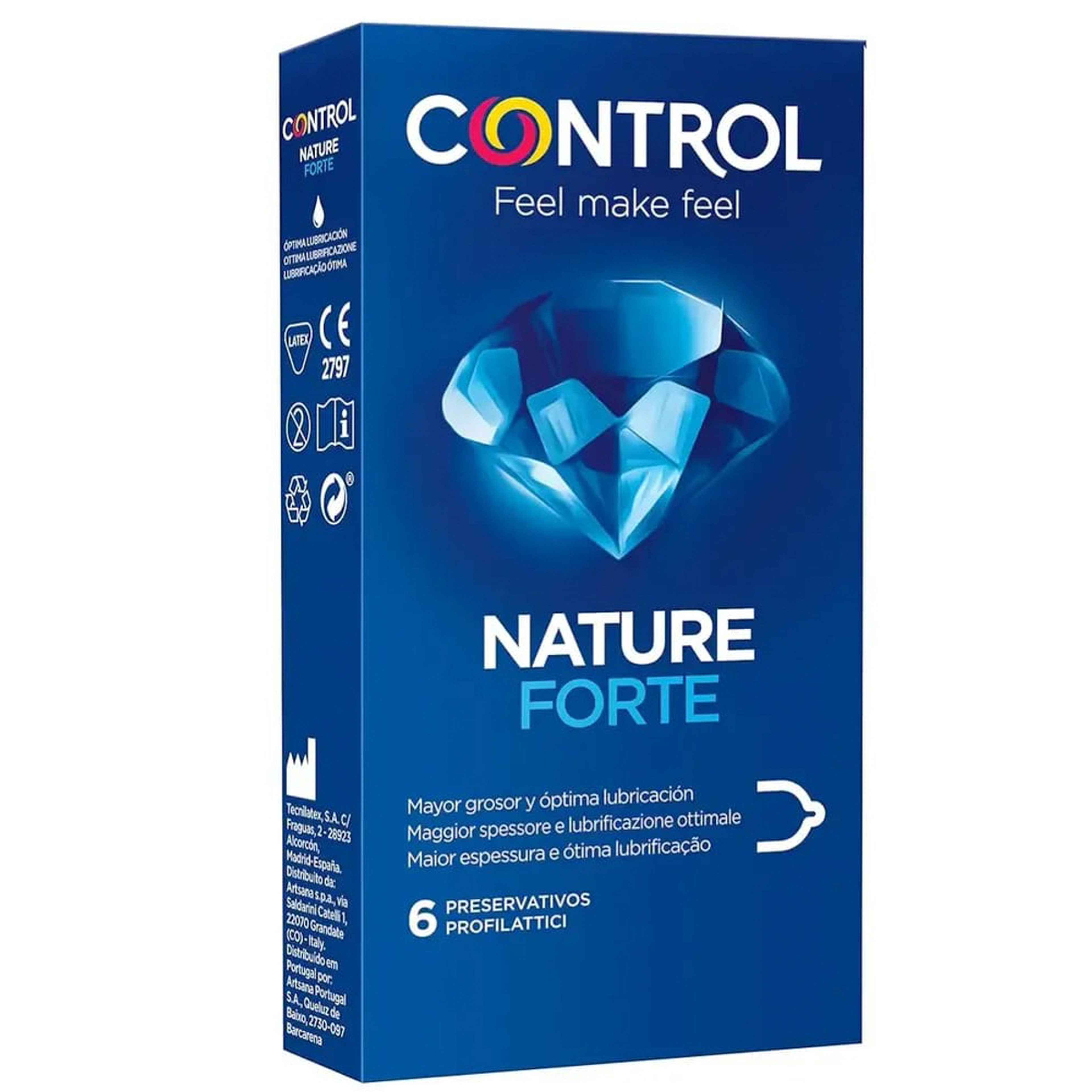Control Condom New Nature Forte 6 Pc