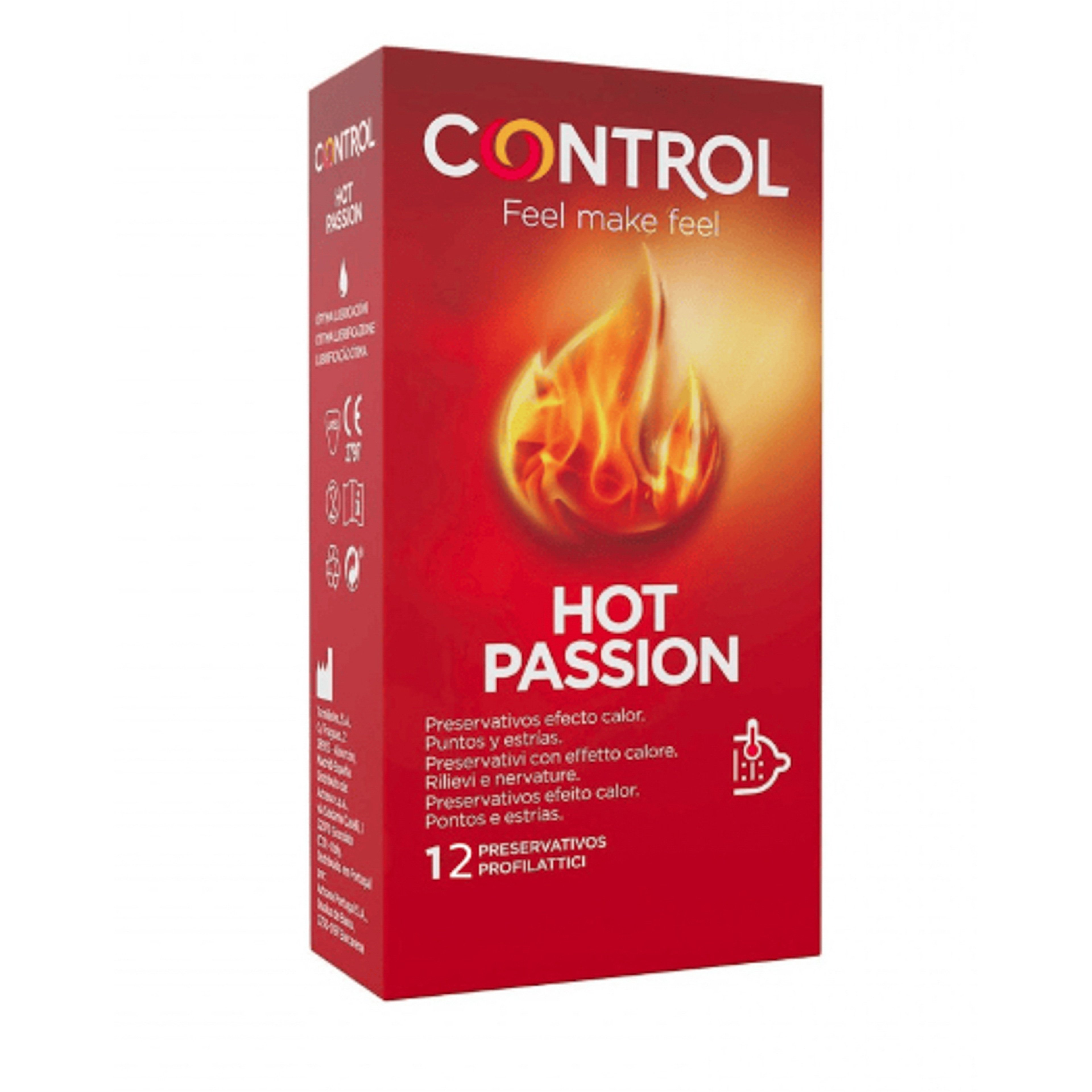 Control Condom Hot Passion 12 Pc