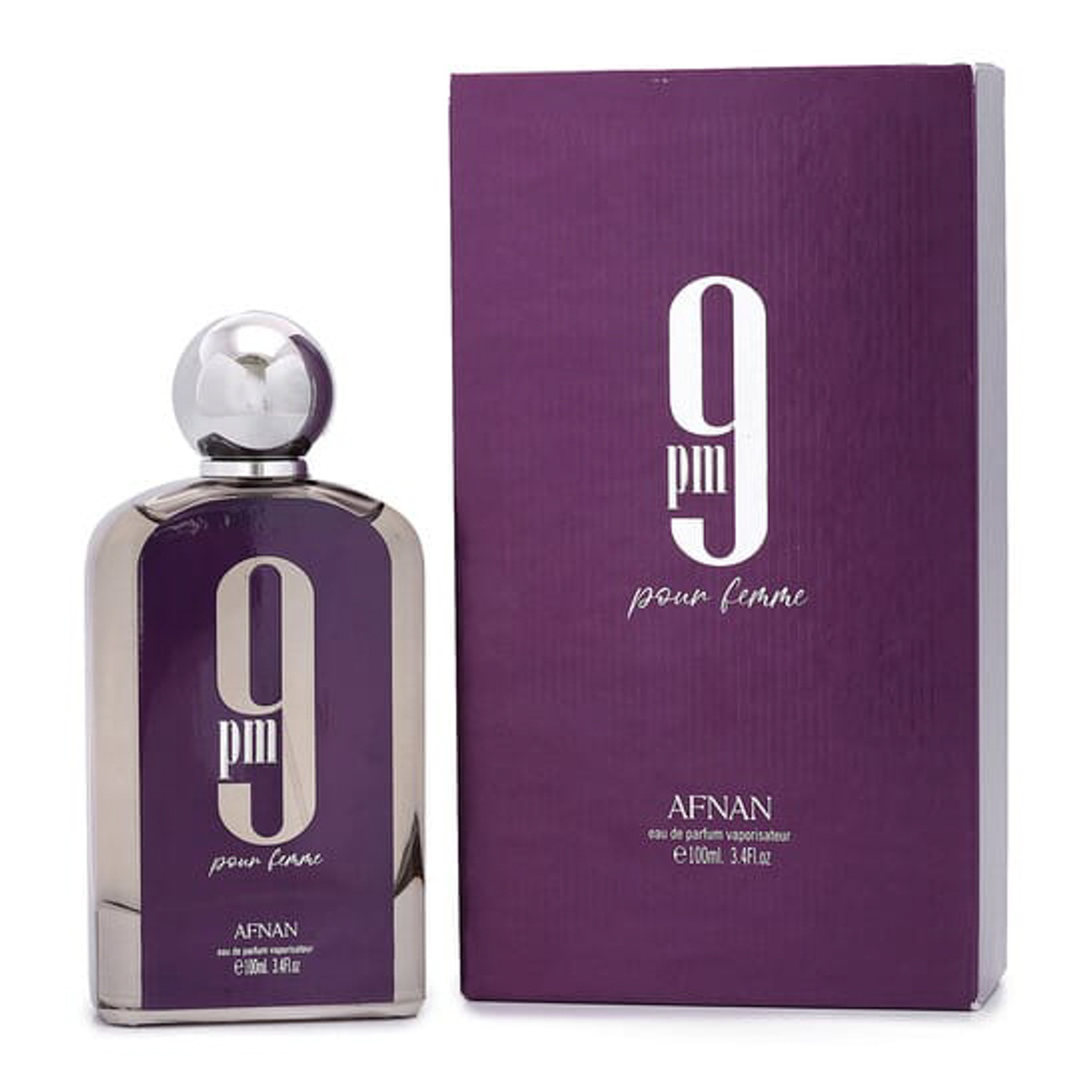 Afnan 9 Pm Pour Femme Eau De Parfum Women 100Ml
