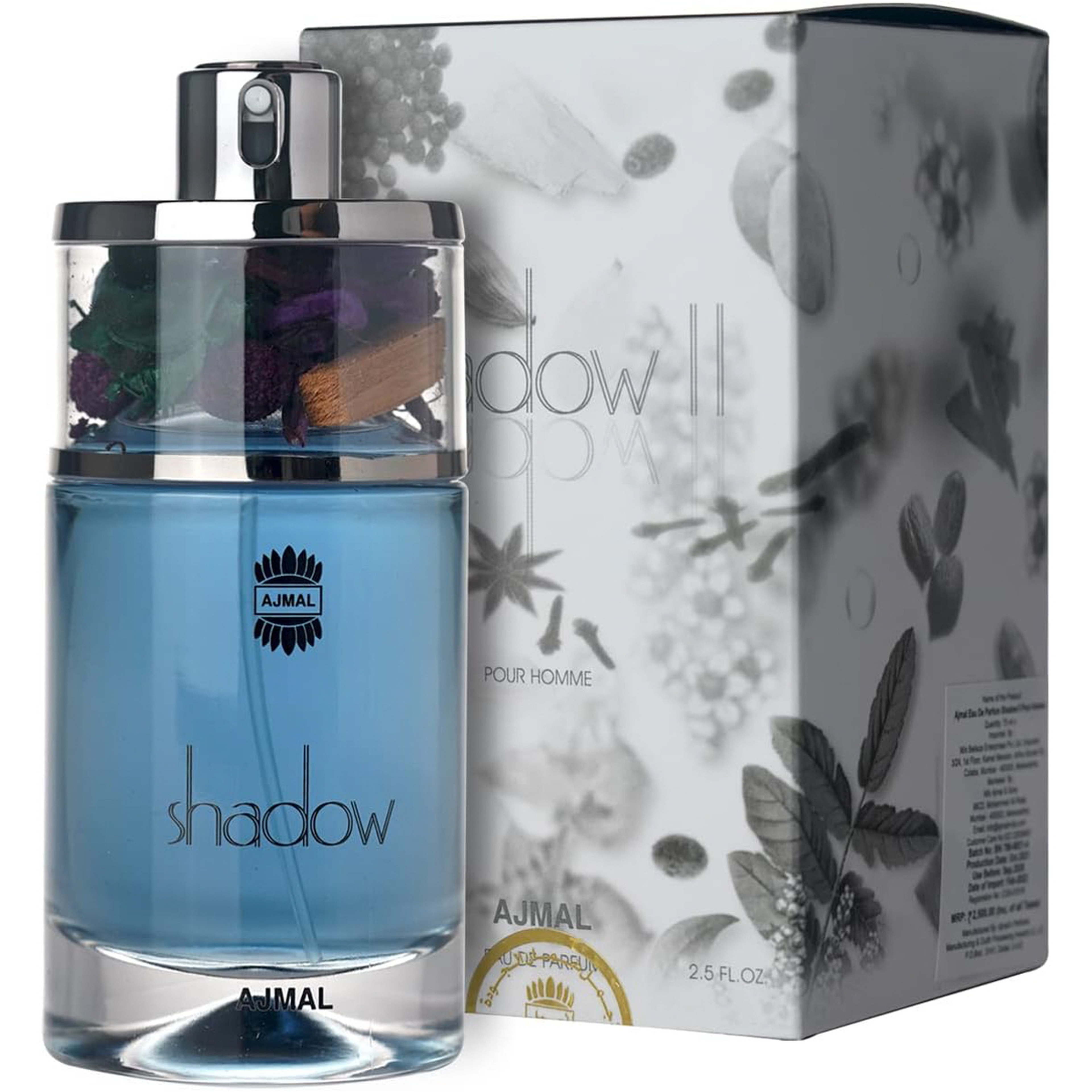 Ajmal Shadow Blue Eau De Parfum men 75Ml