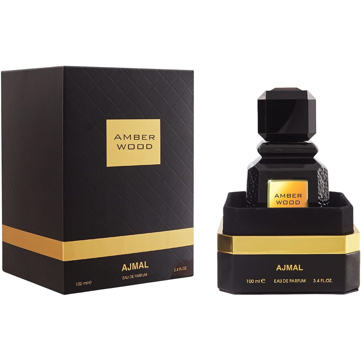 Ajmal Amber Wood Eau De Parfum Unisex 100Ml | Whites