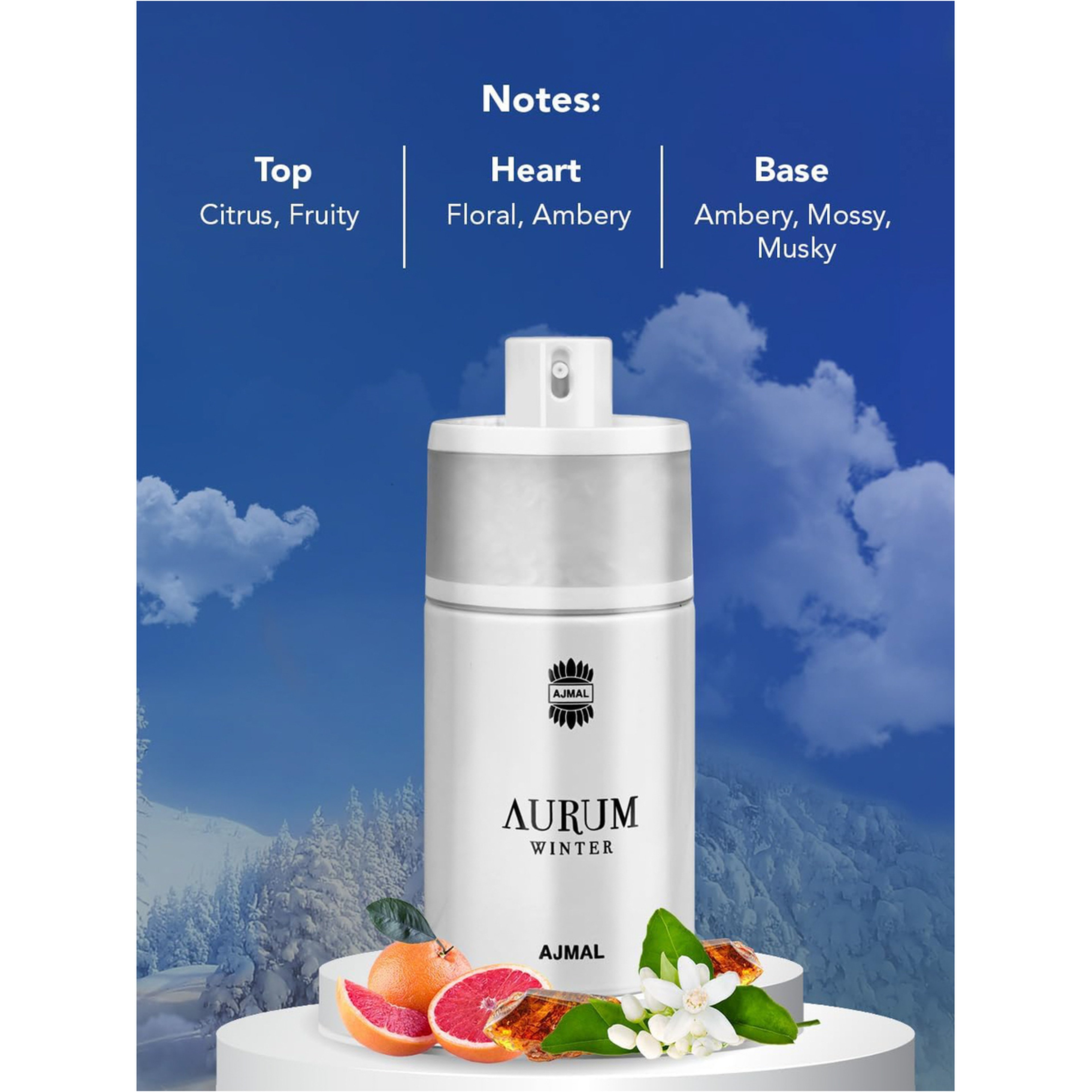 Ajmal Aurum Winter Eau De Parfum Unisex 75Ml