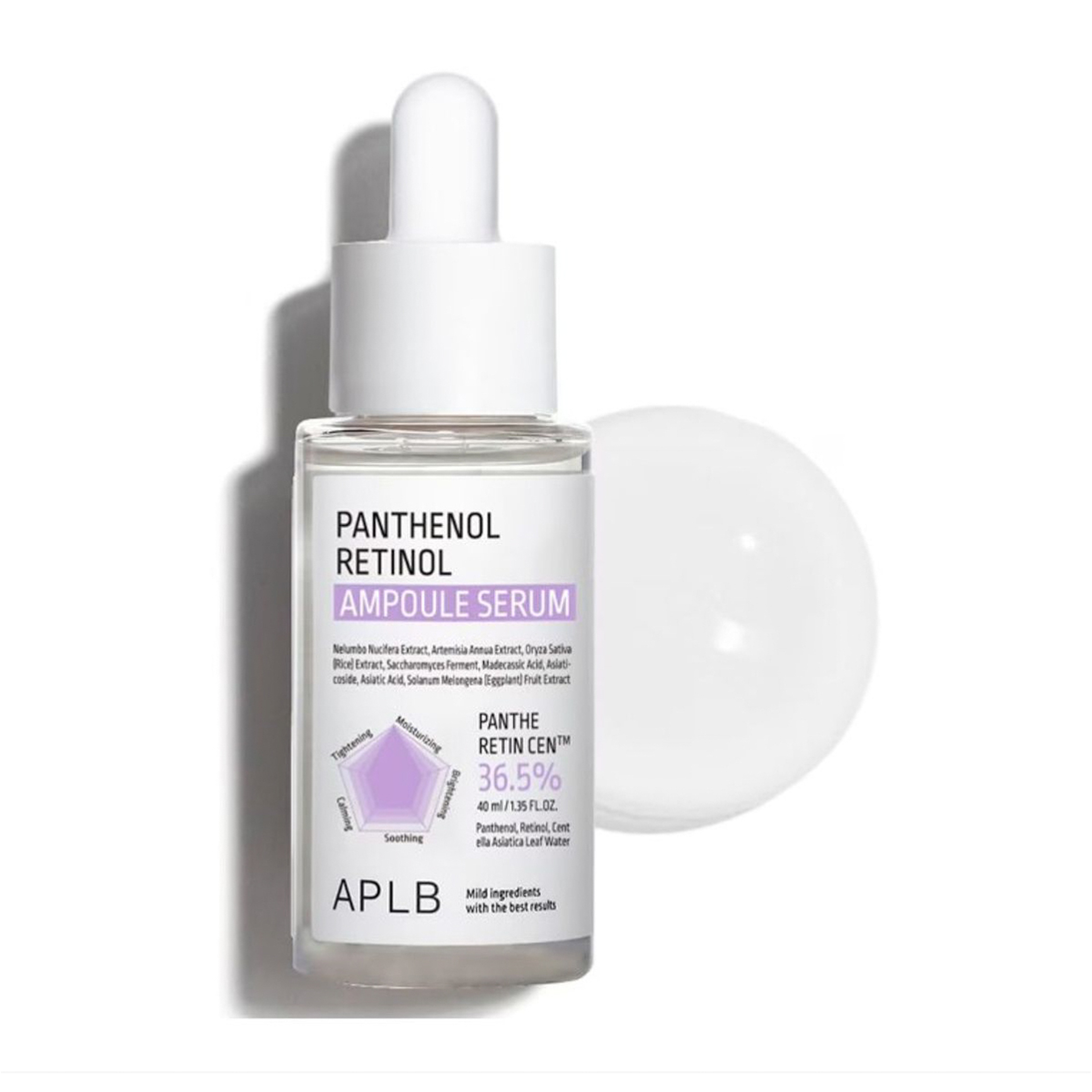 Aplb Panthenol & Retinol Anti-Aging Ampoule Serum 40 ml