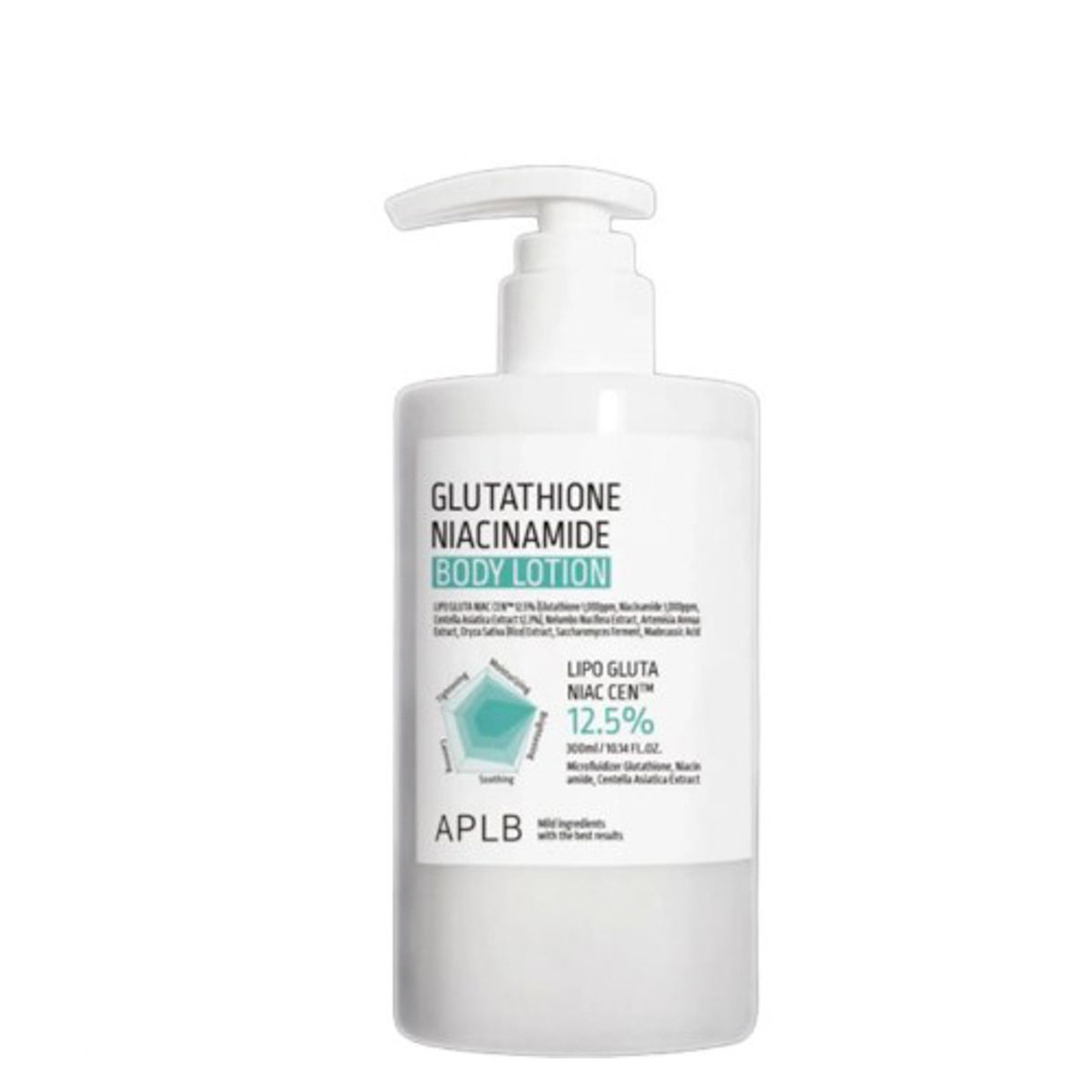 Aplb  Glutathione & Niacinamide Brightening Body Lotion 300 ml