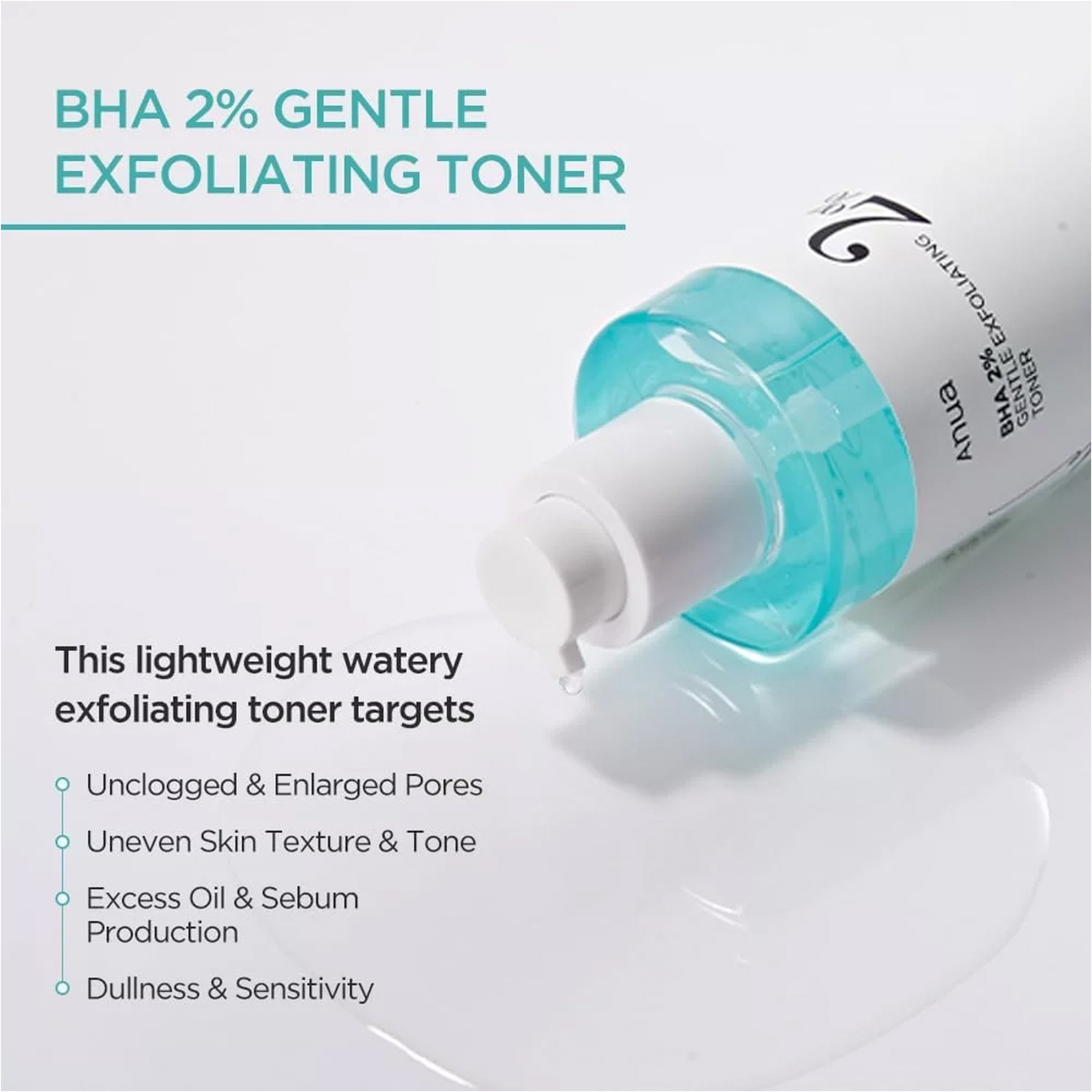 Anua Bha 2% Gentle Exfoliating Toner 150ml