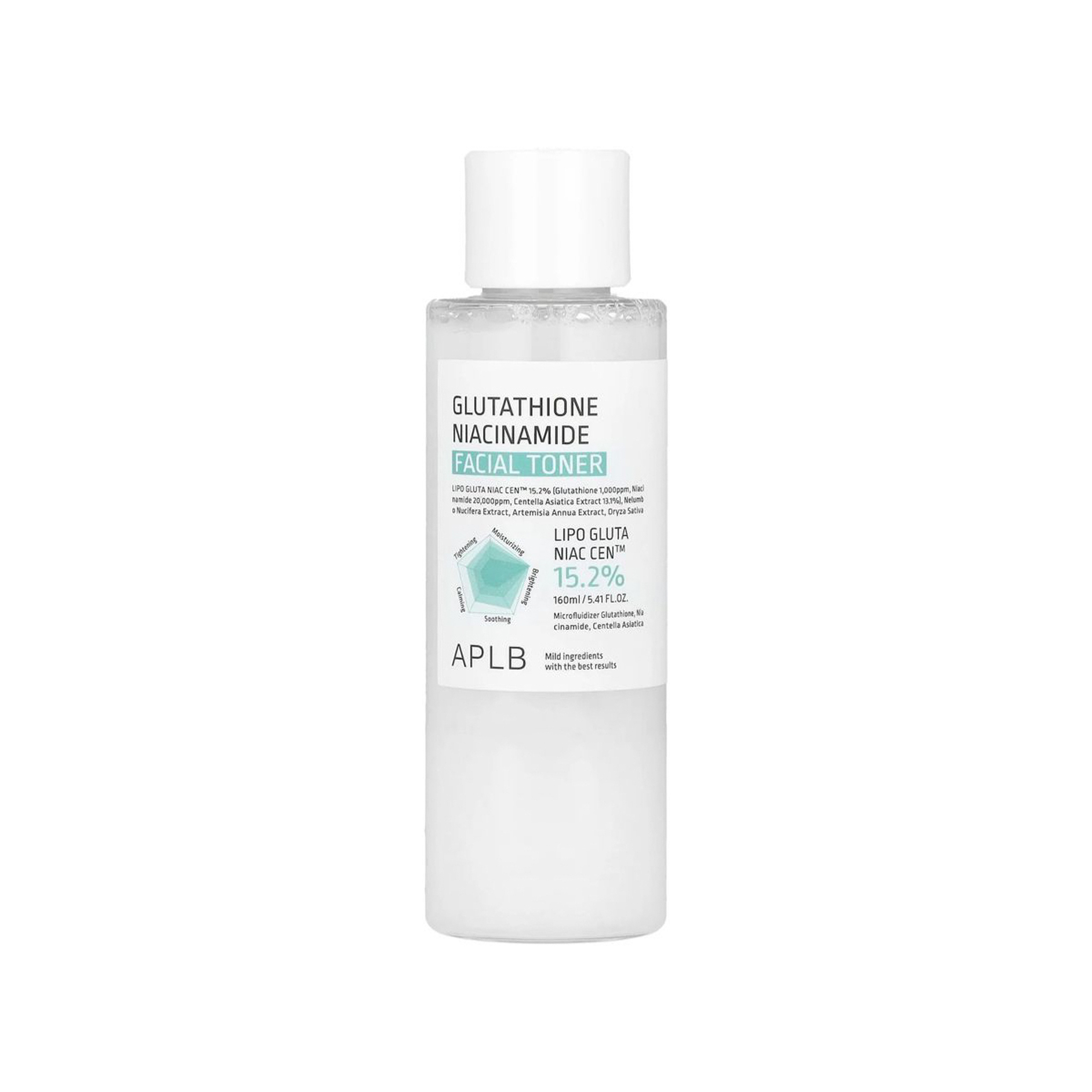 Aplb  Glutathione & Niacinamide Brightening Facial Toner  160 ml