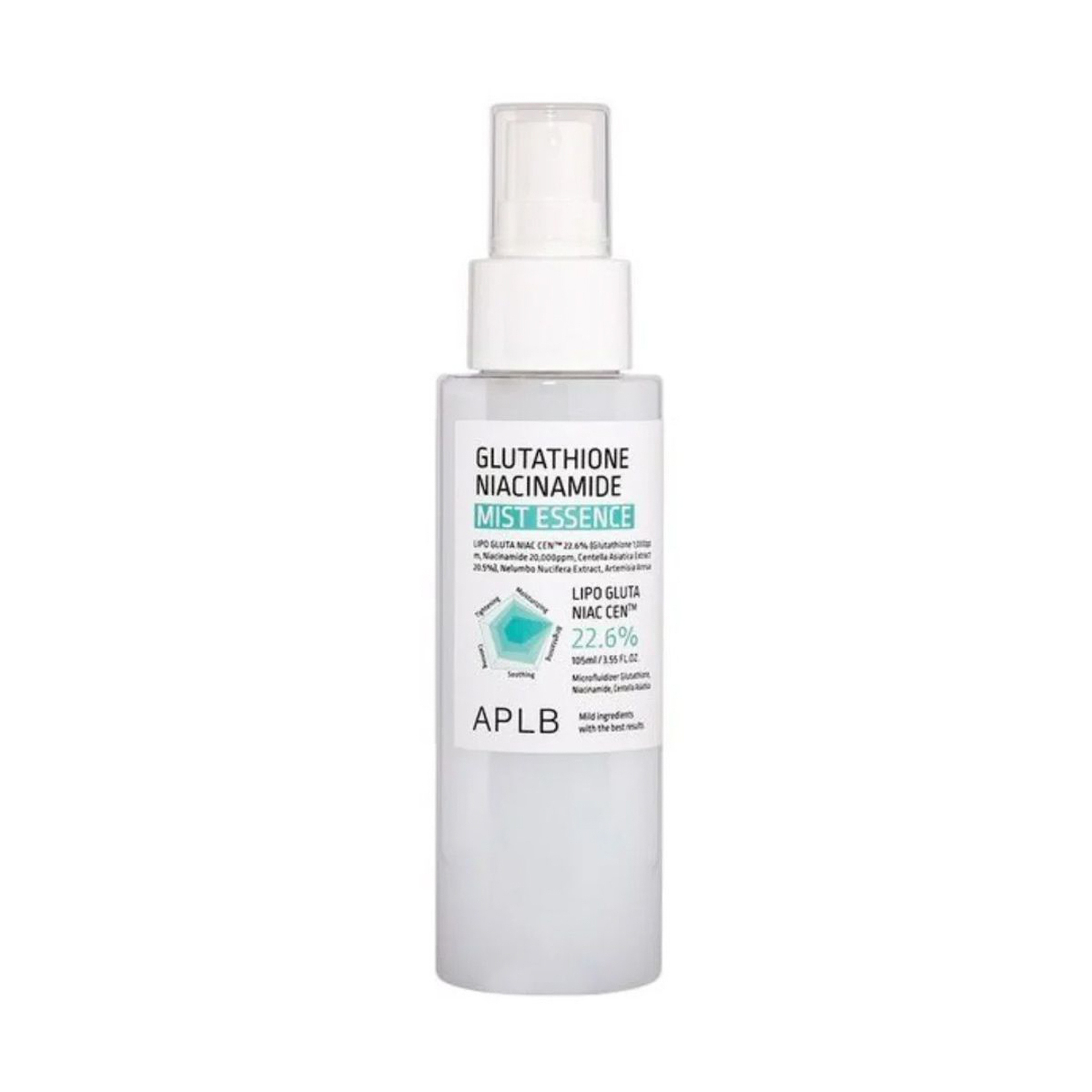 Aplb Glutathione & Niacinamide Brightening Mist Essence  105 ml
