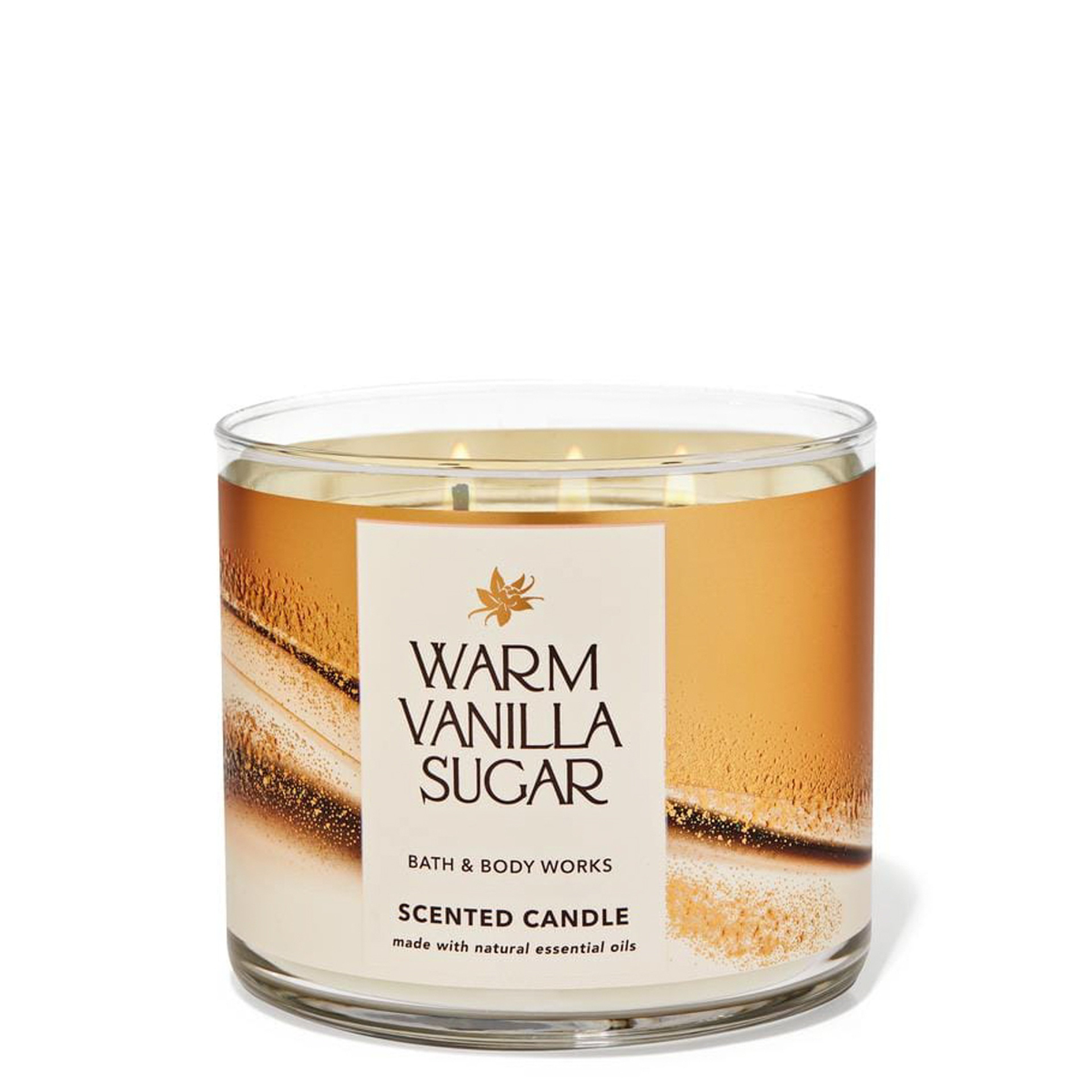 Bbw Warm Vanilla Sugar Candle  411G