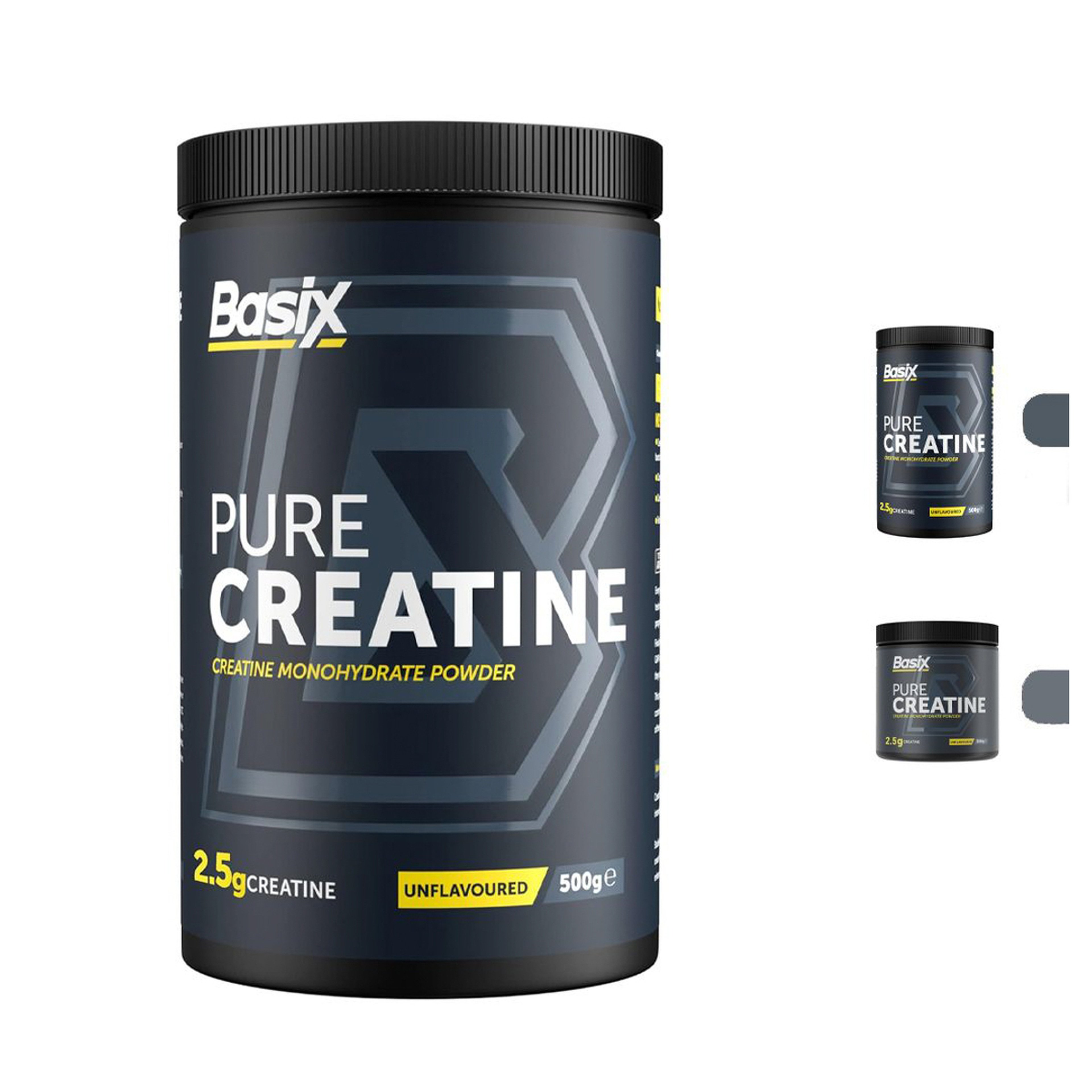 Basix Pure Unflavored Creatine 500 Gm