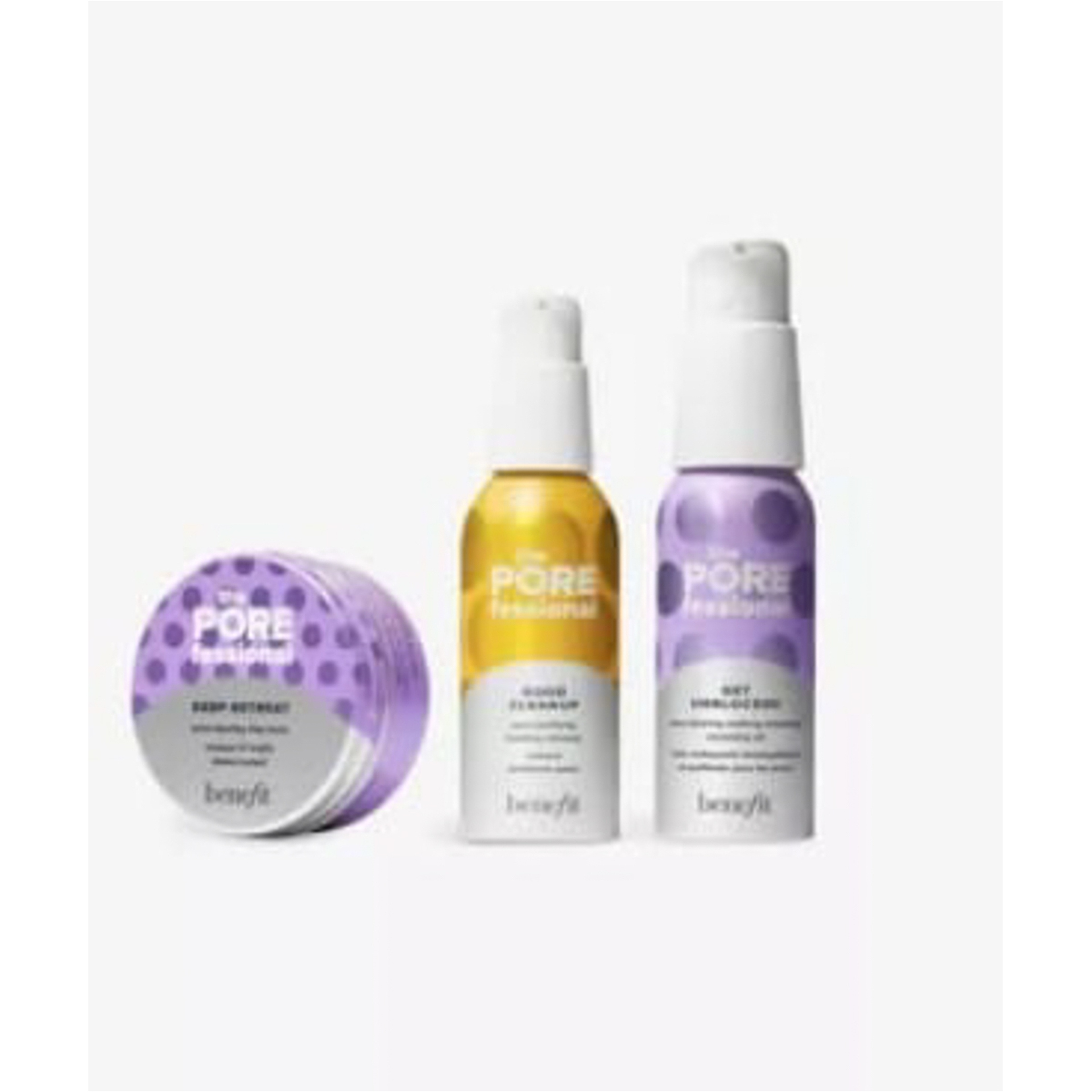 بنيفيت منظف مزدوج وقناع الطين  مجموعة 3 قطع 