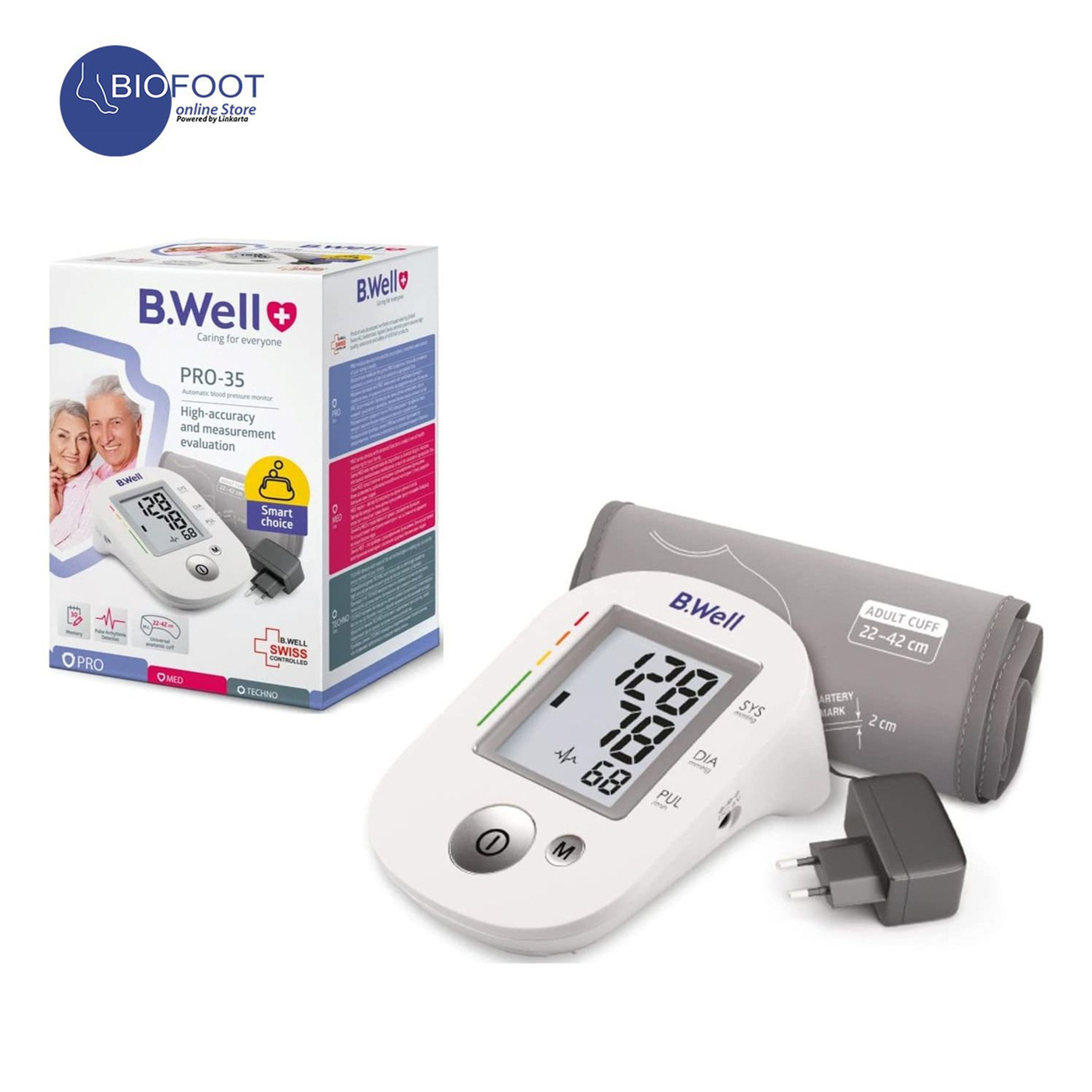 B.Well Pro-35 Automatic Bp Monitor 350 g