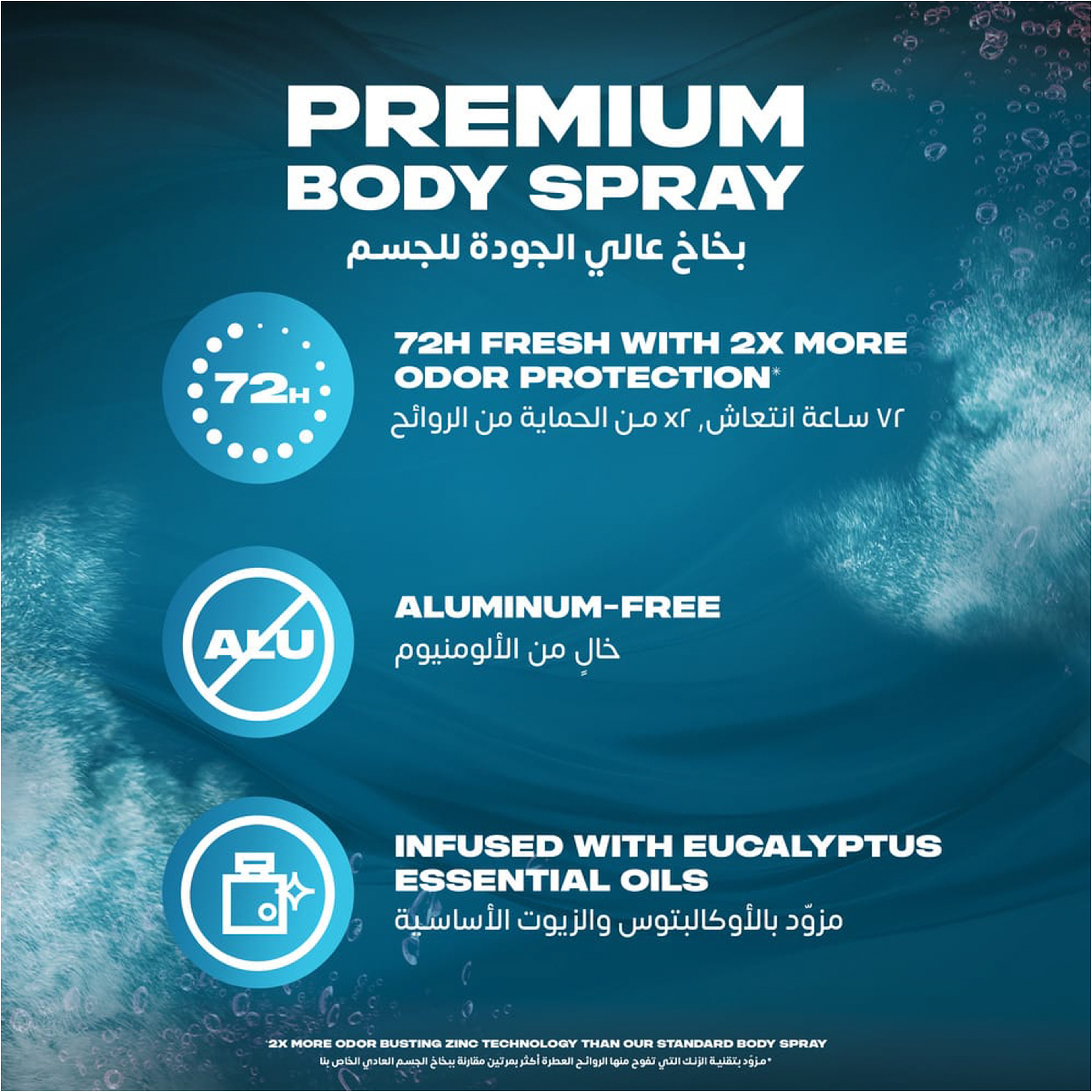 أكس ايرو   أكوا بيرغاموت  اسبري 150مل