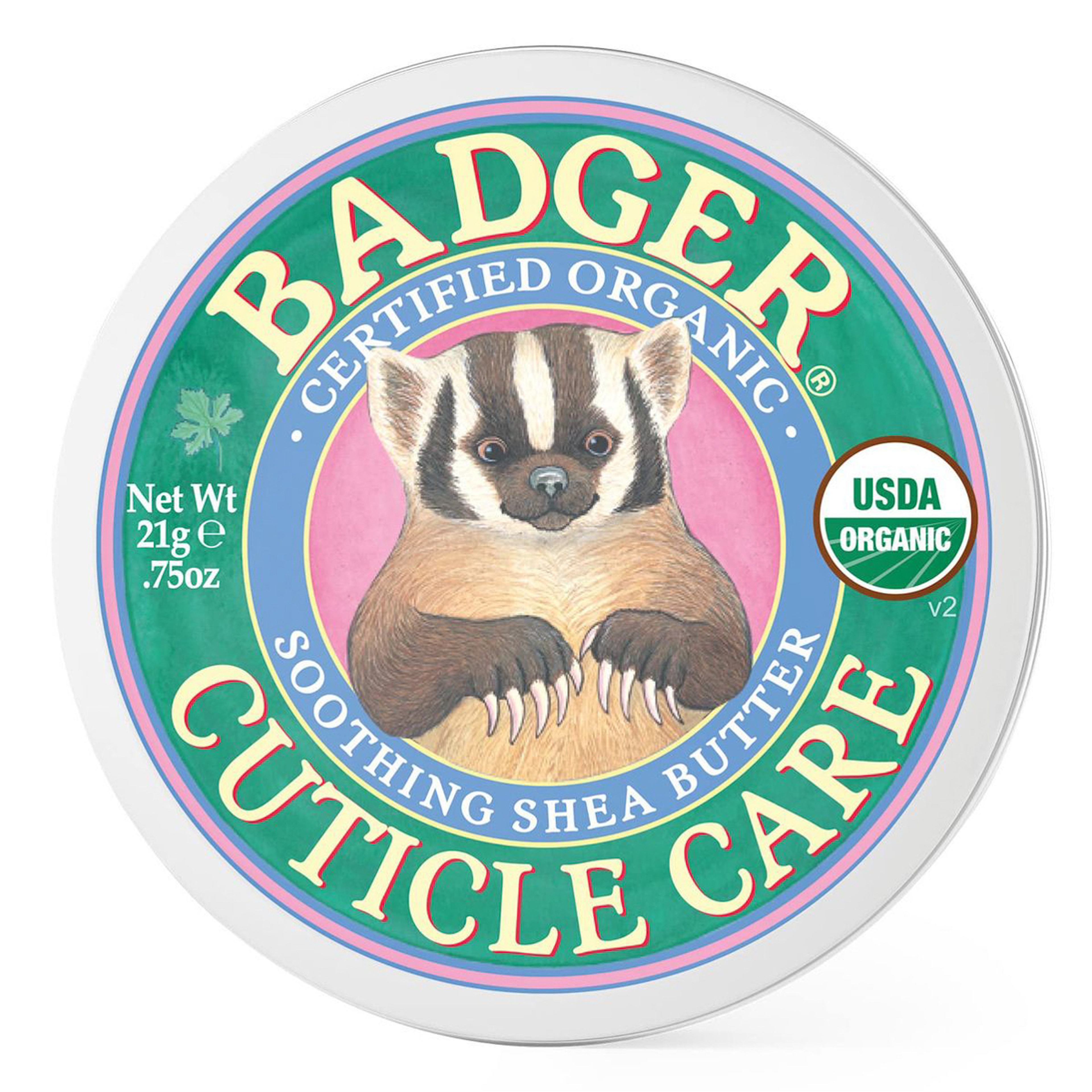 Badger Cuticle Care Shea Butter 21G