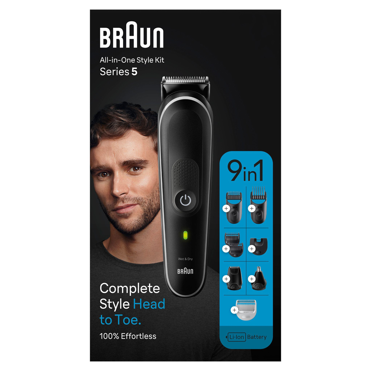 Braun MGK5420 Series 5 All-In-One Beard Care Body Groomer Set | Whites