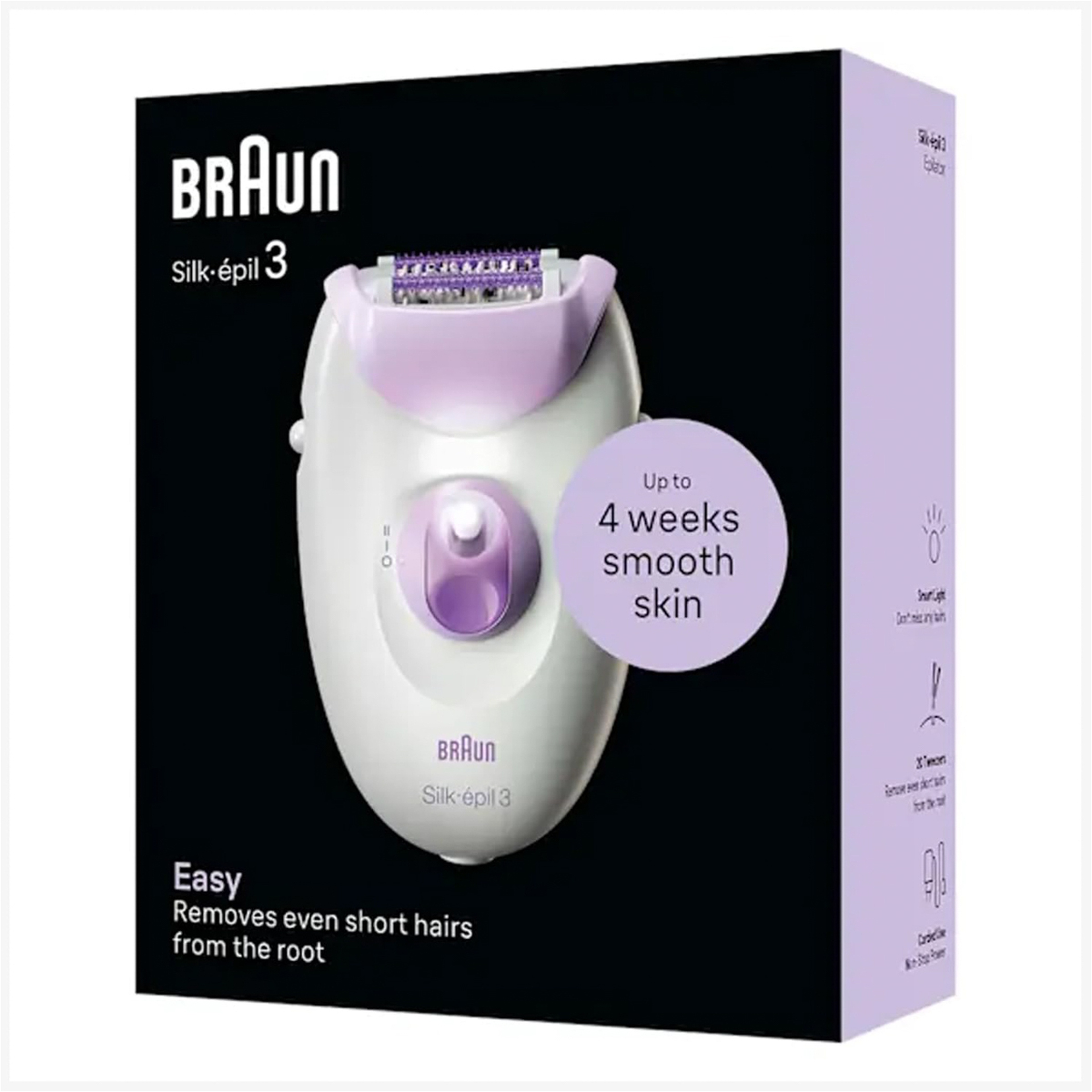 Braun Silk-Épil Se3-000 – Purple