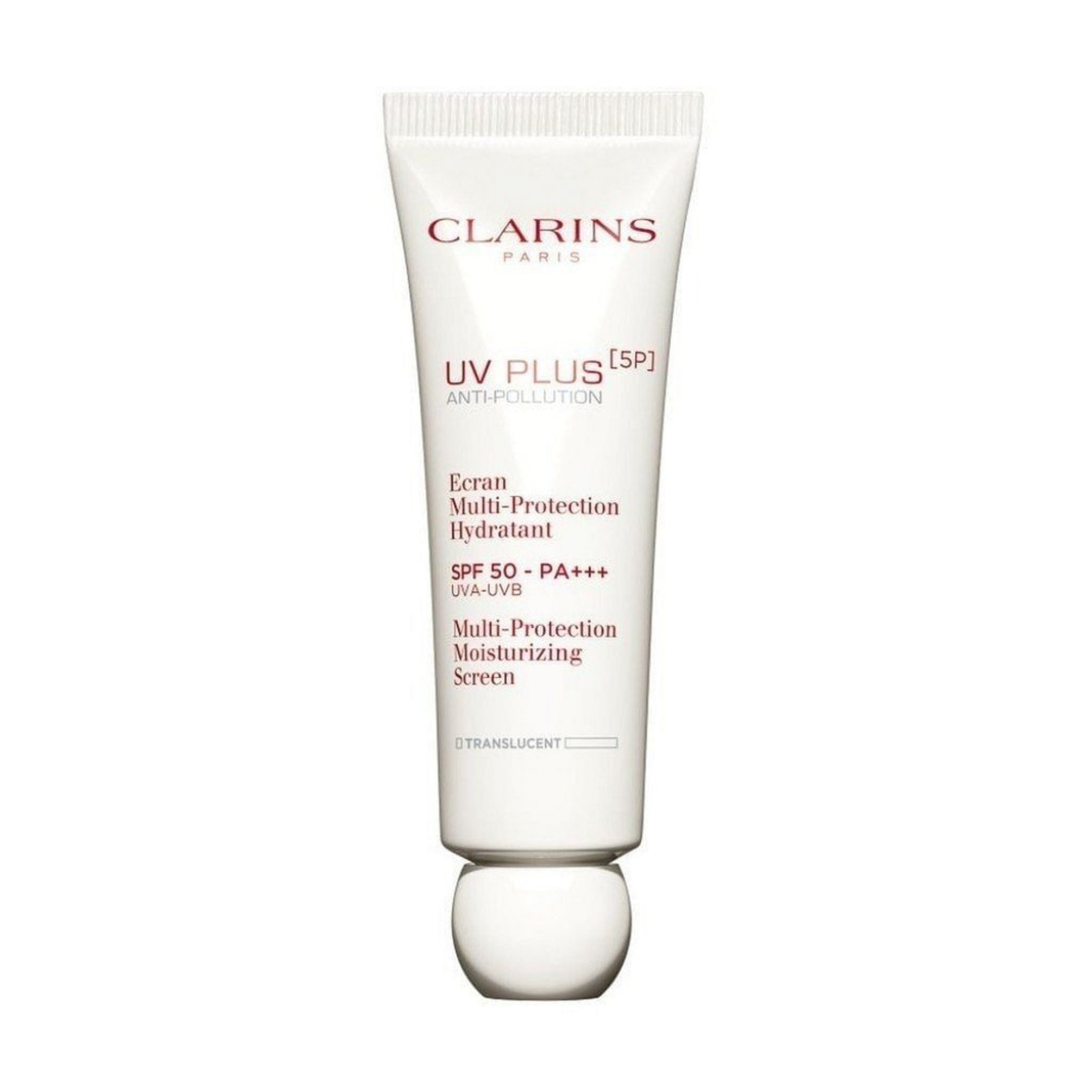Clarins UV Plus Anti-Pollution Day Screen Multi Protection SPF 50  Translucent 45 gm