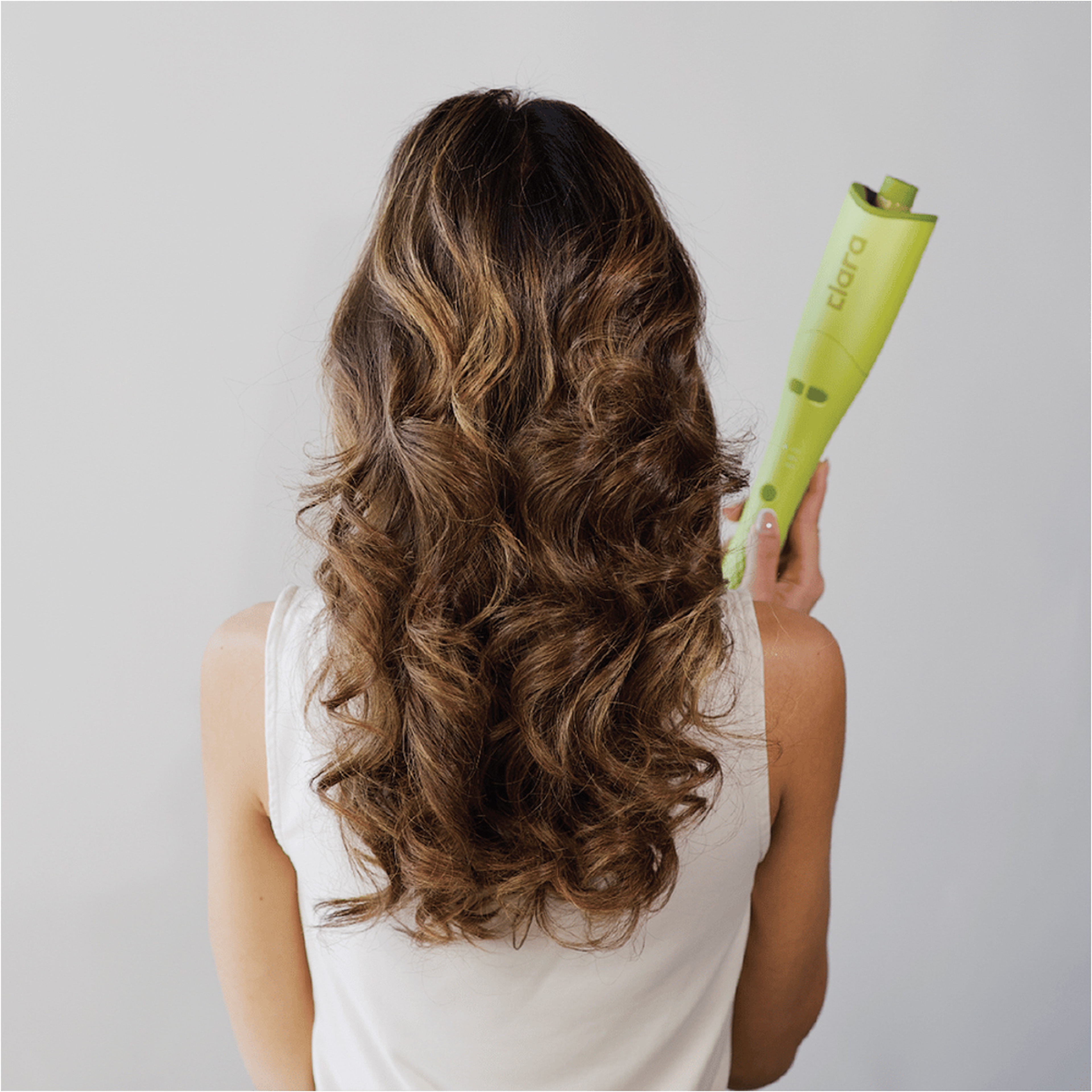 Clara Auto Curler Green