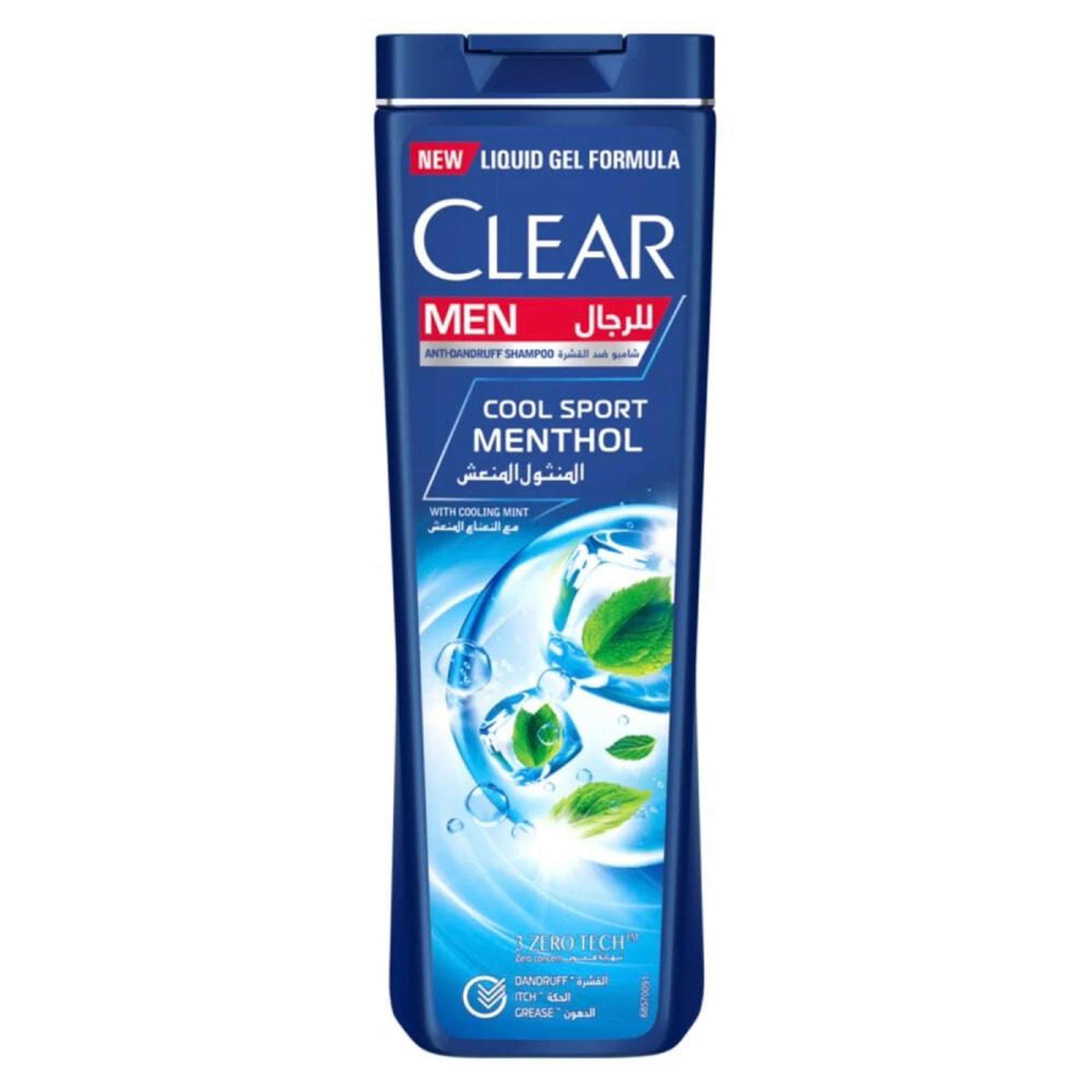 Clear men  Cool Sport anti dandruff  Menthol shampoo
