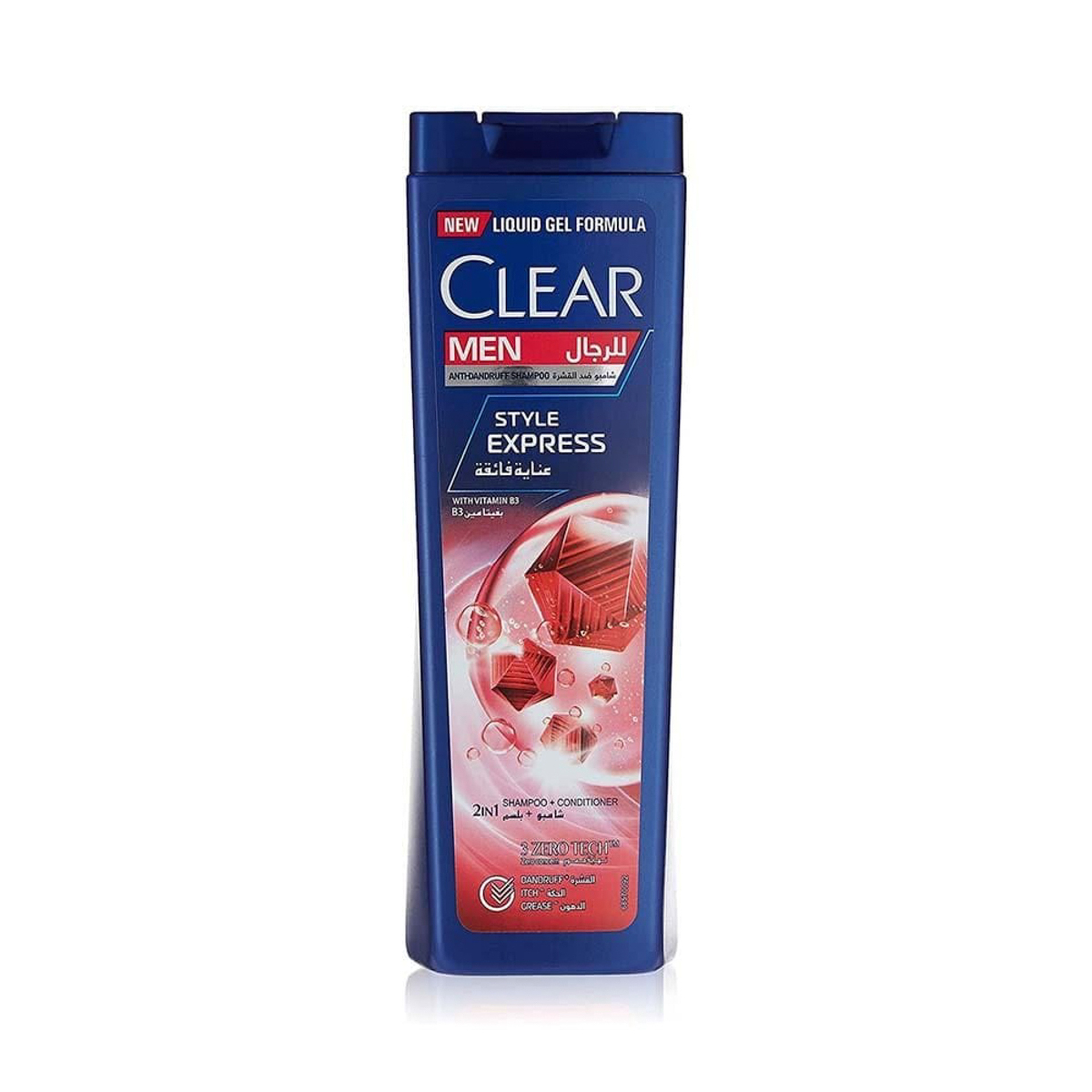 Clear Men's Anti-Dandruff Style Express 2in1 Shampoo