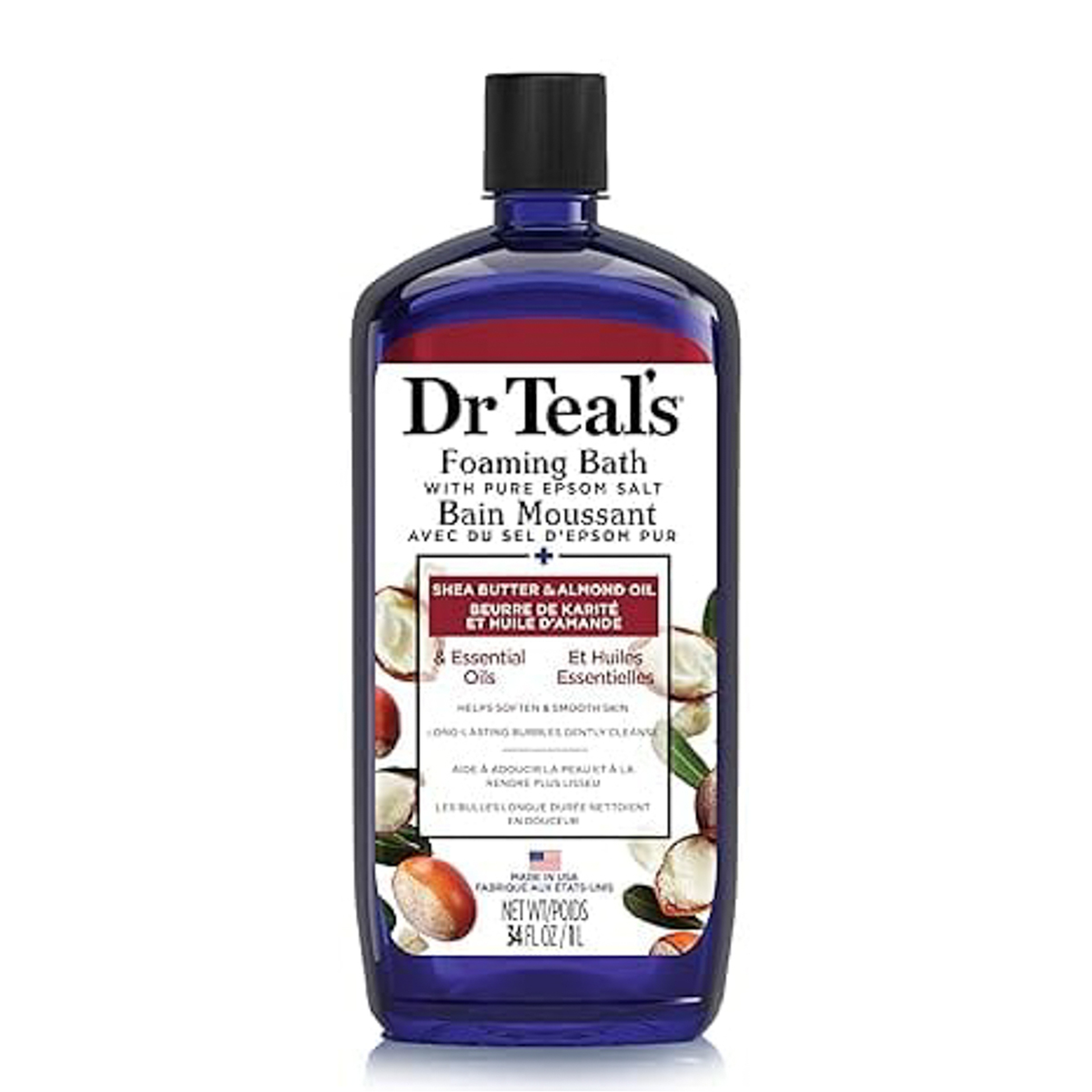 د تيلز حمام رغوي بزبدة الشيا ولوز 1000مل