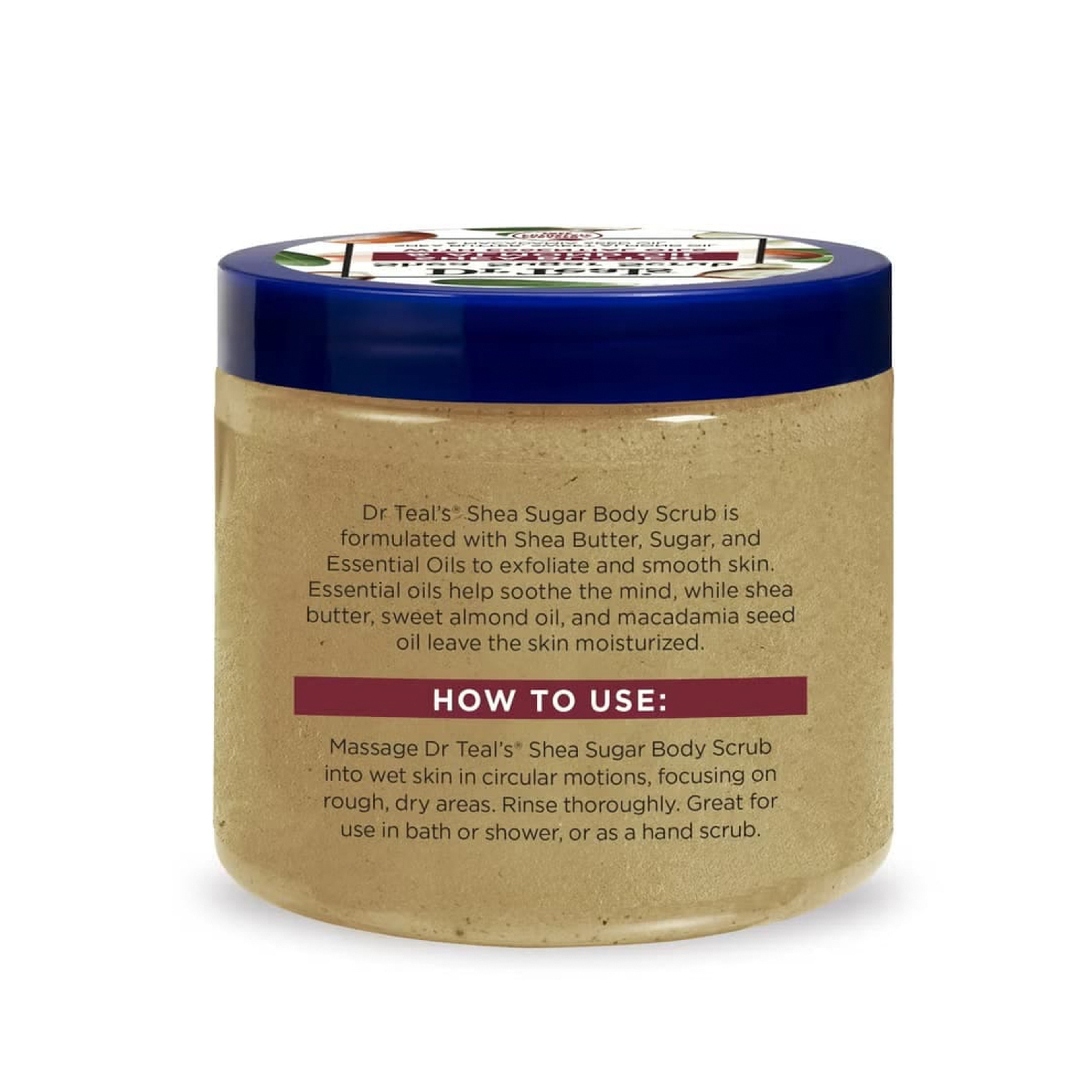 د تيلز مقشر جسم بزبدة شيا وزيت لوز 538مل