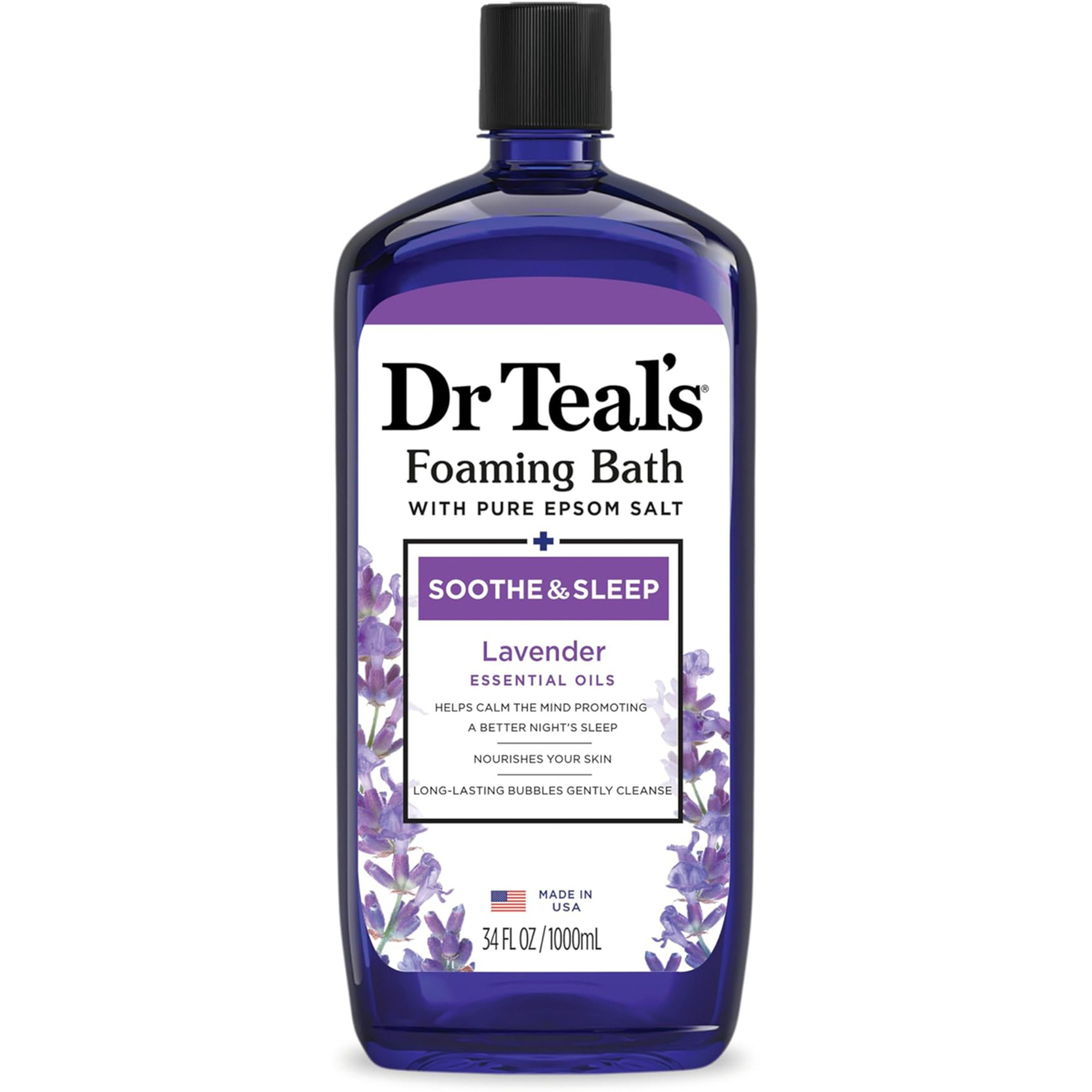 د تيلز حمام رغوي باللافندر 1000مل