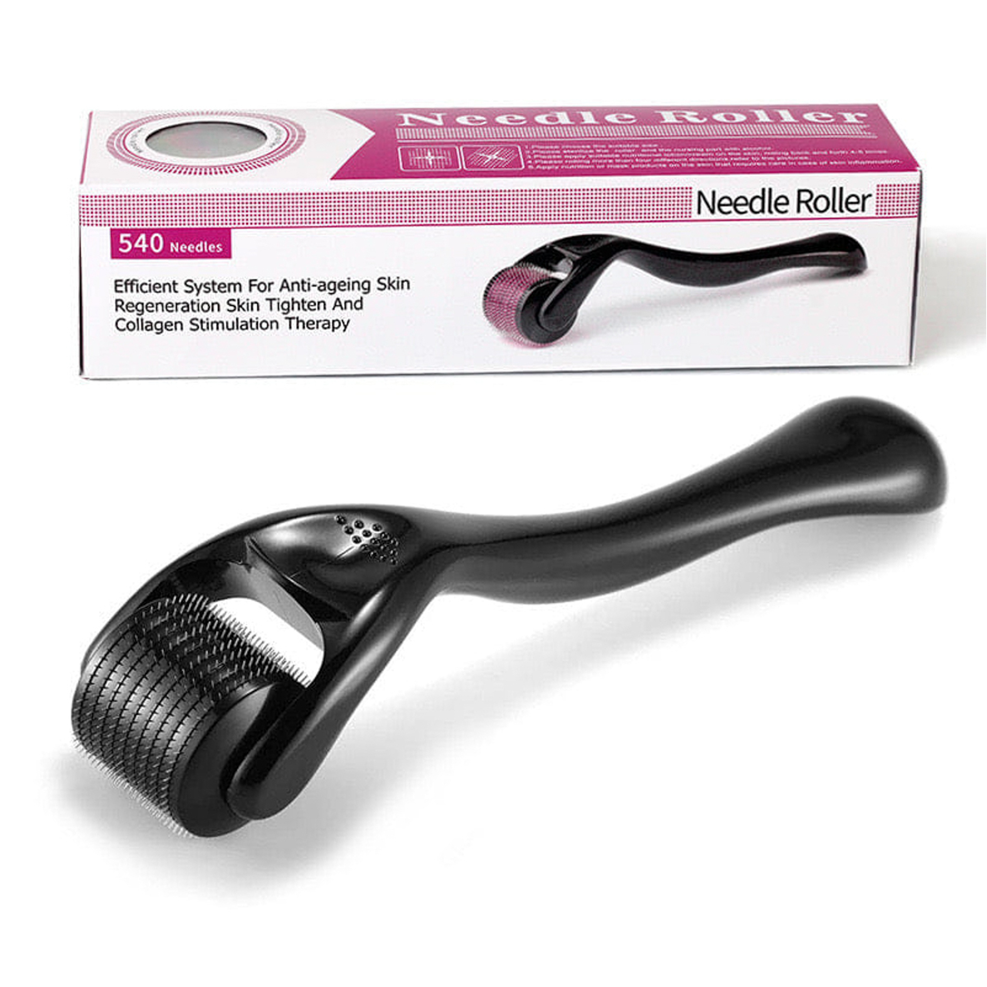 Derma Roller microoneedle System For Hair 0.50mm