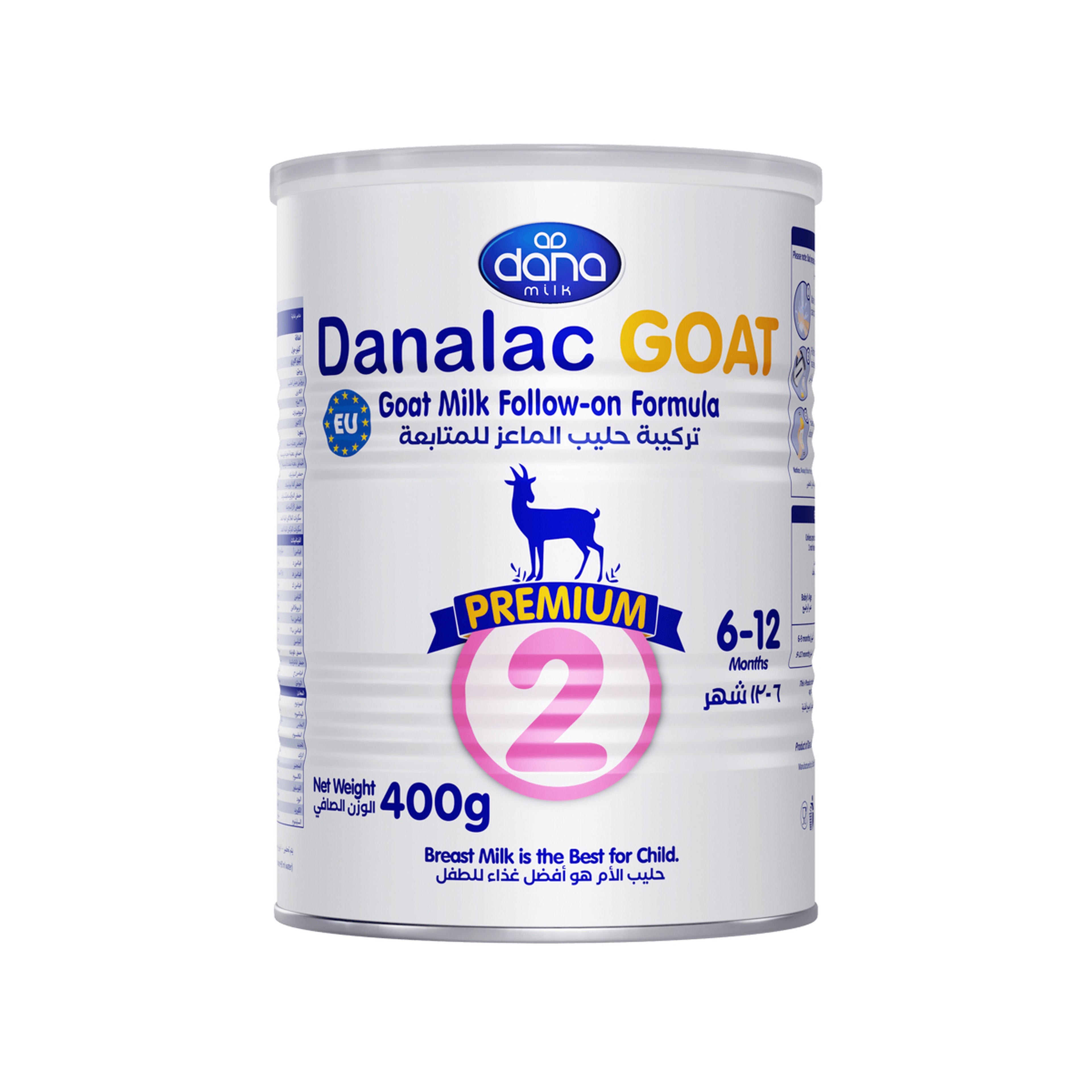 Danalac Premium Goat Milk No 2 - 400Gm