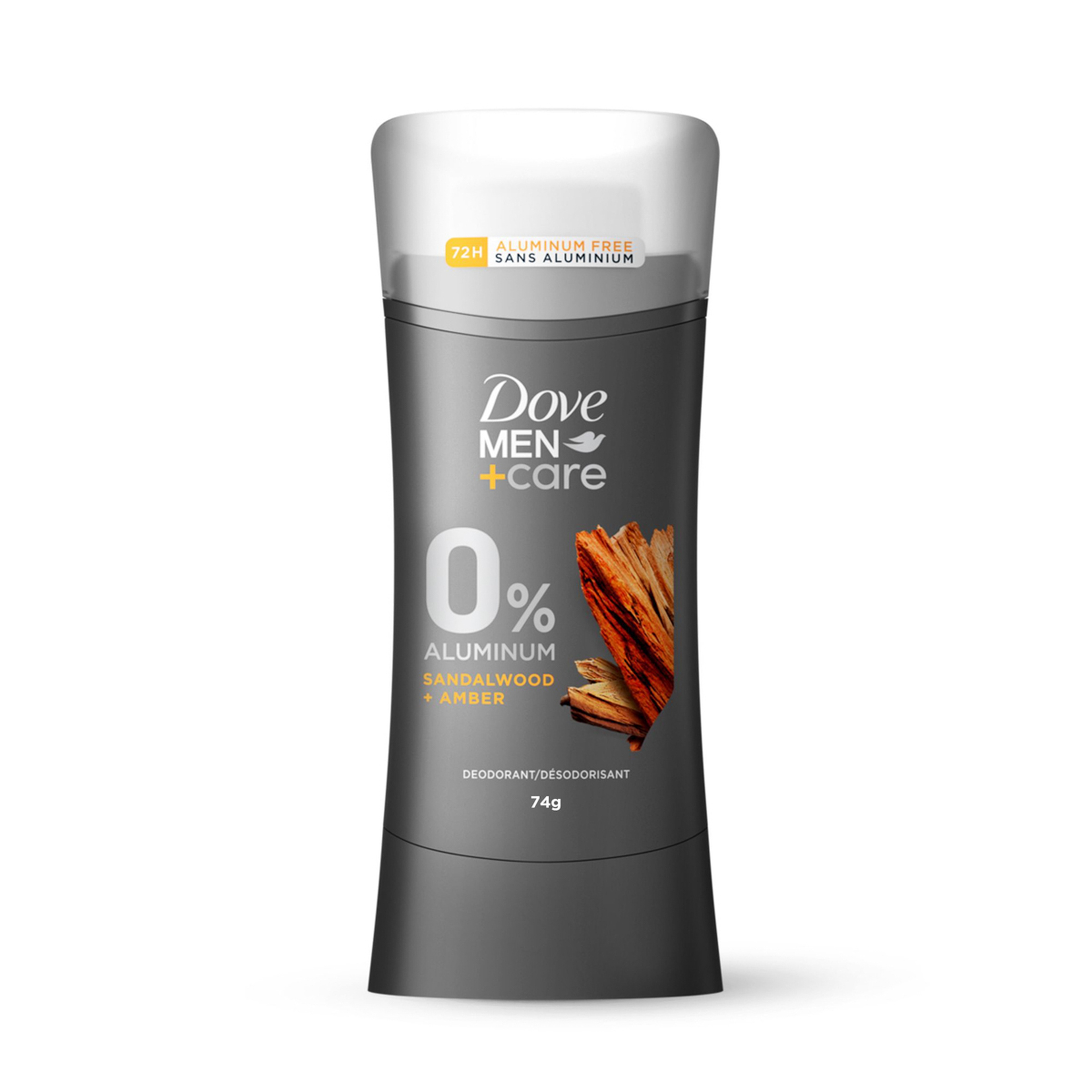 DoveMAN+CARE Sandalwood+Amber Deo Stk 74Gm