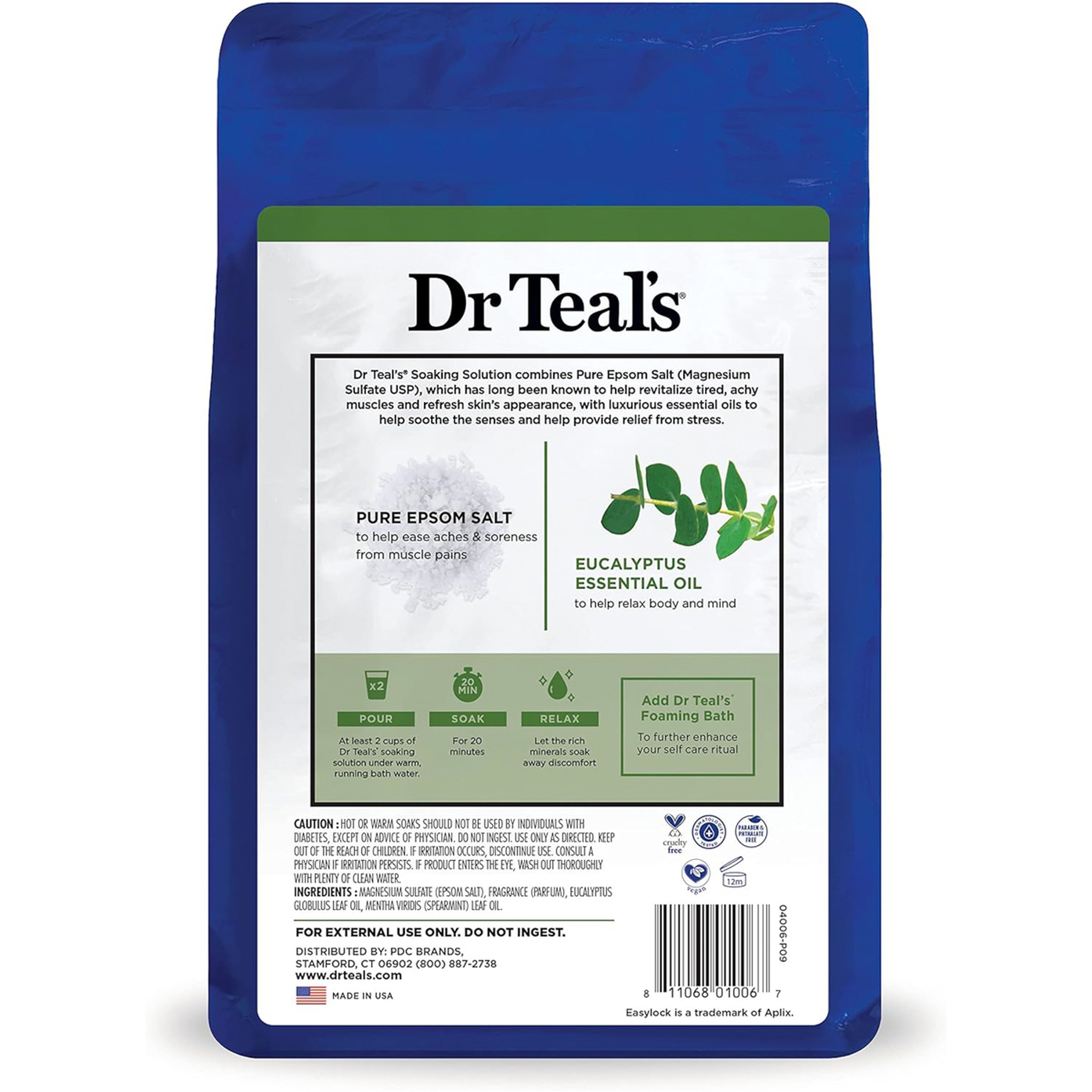 Dr Teal’S Eucalyptus Salt 1360G