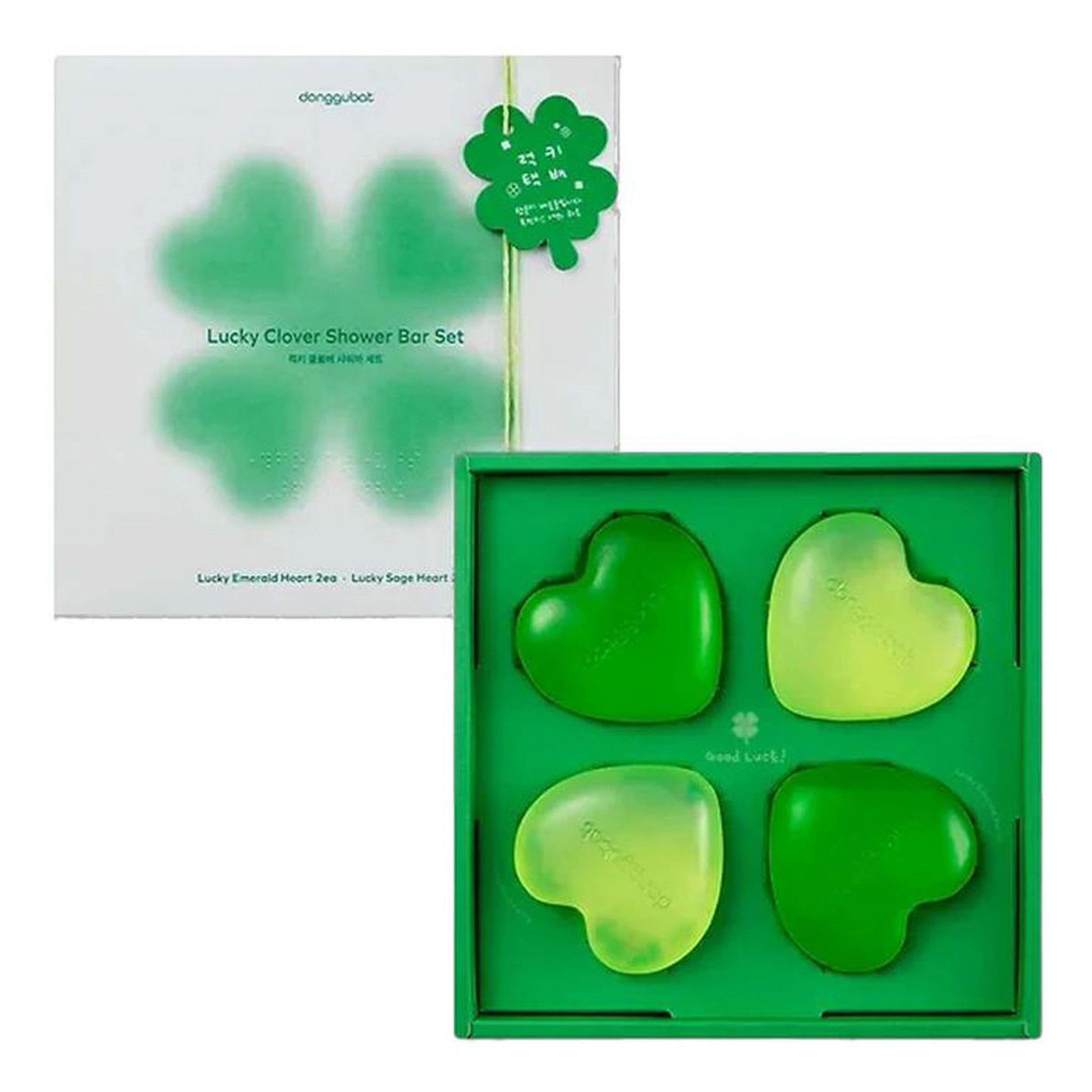 Donggubat Lucky Clover Shower Bar 4*70g Set