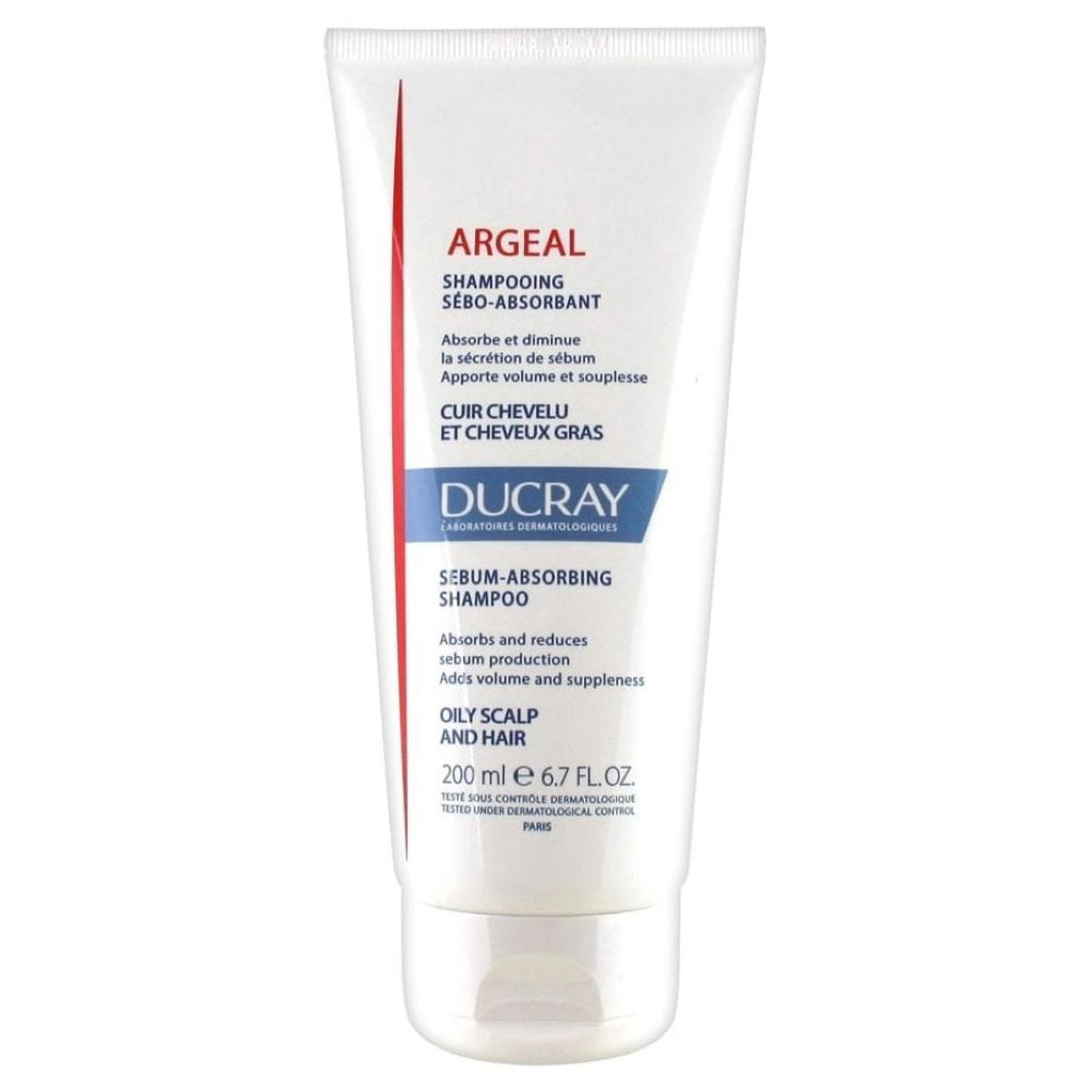 Ducray Sabal Argeal Sebo-Absorbent Shampoo 200 ml