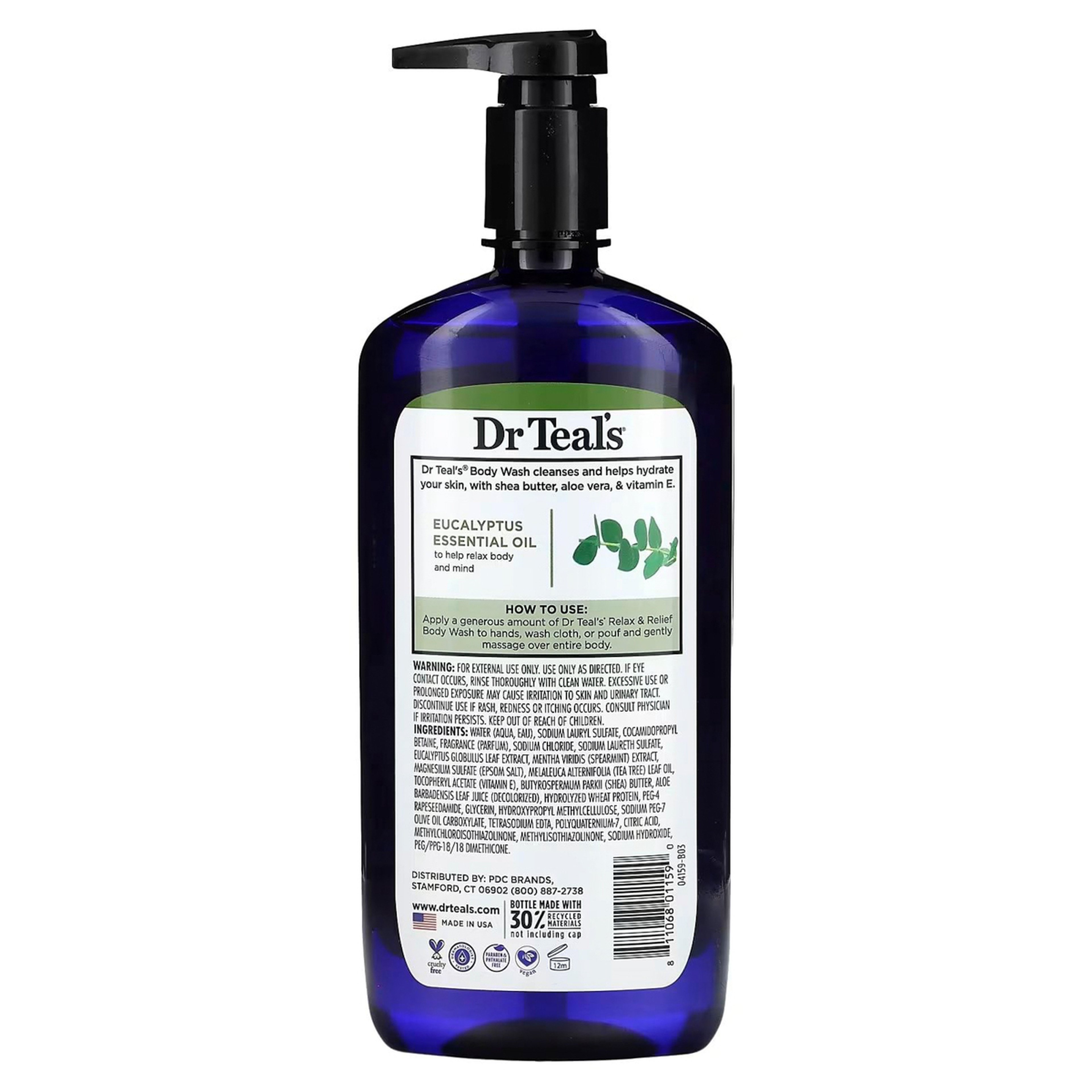 Dr Teal’S Eucalyptus Wash 710Ml