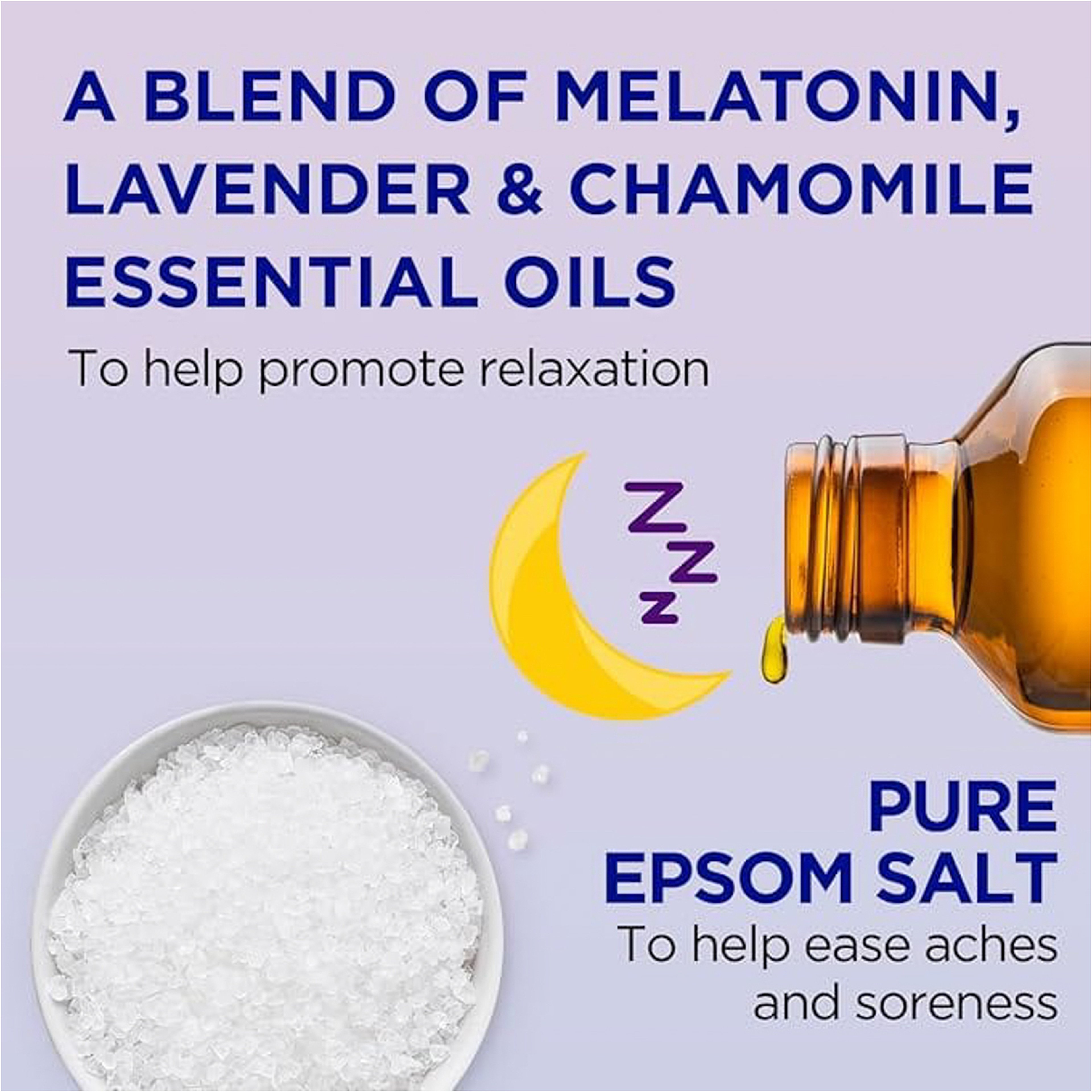 د تيلز حمام رغوي إبسوم وميلاتونين1000مل