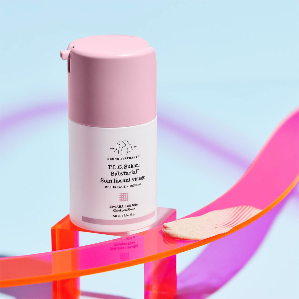 パック・フェイスマスク Drunk Elephant Babyfacial 50ml Drunk Elephant T.L.C. Sukari Babyfacial mask 50 ml | Whites