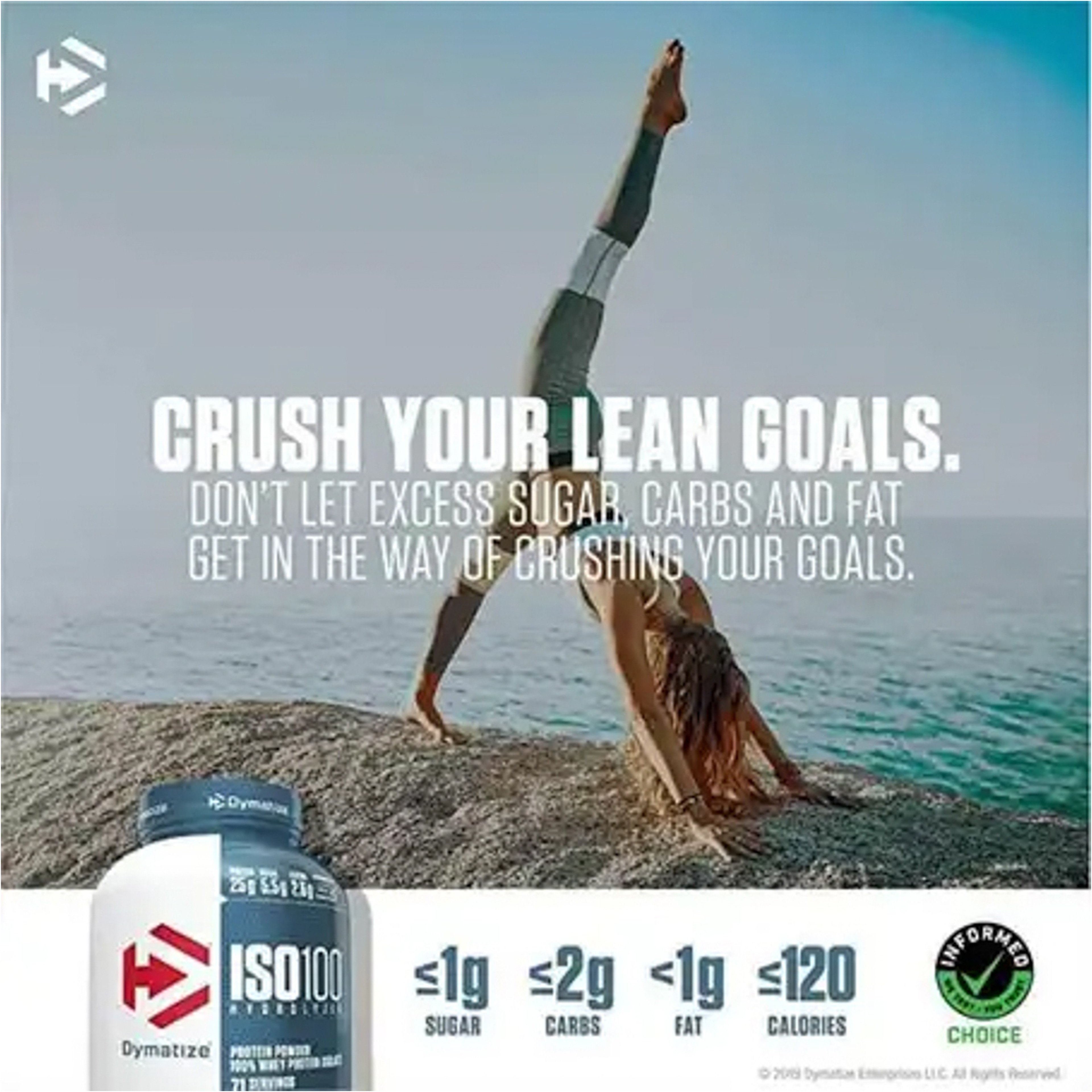 Dym Iso 100 G Vanilla protein pow 5 lb