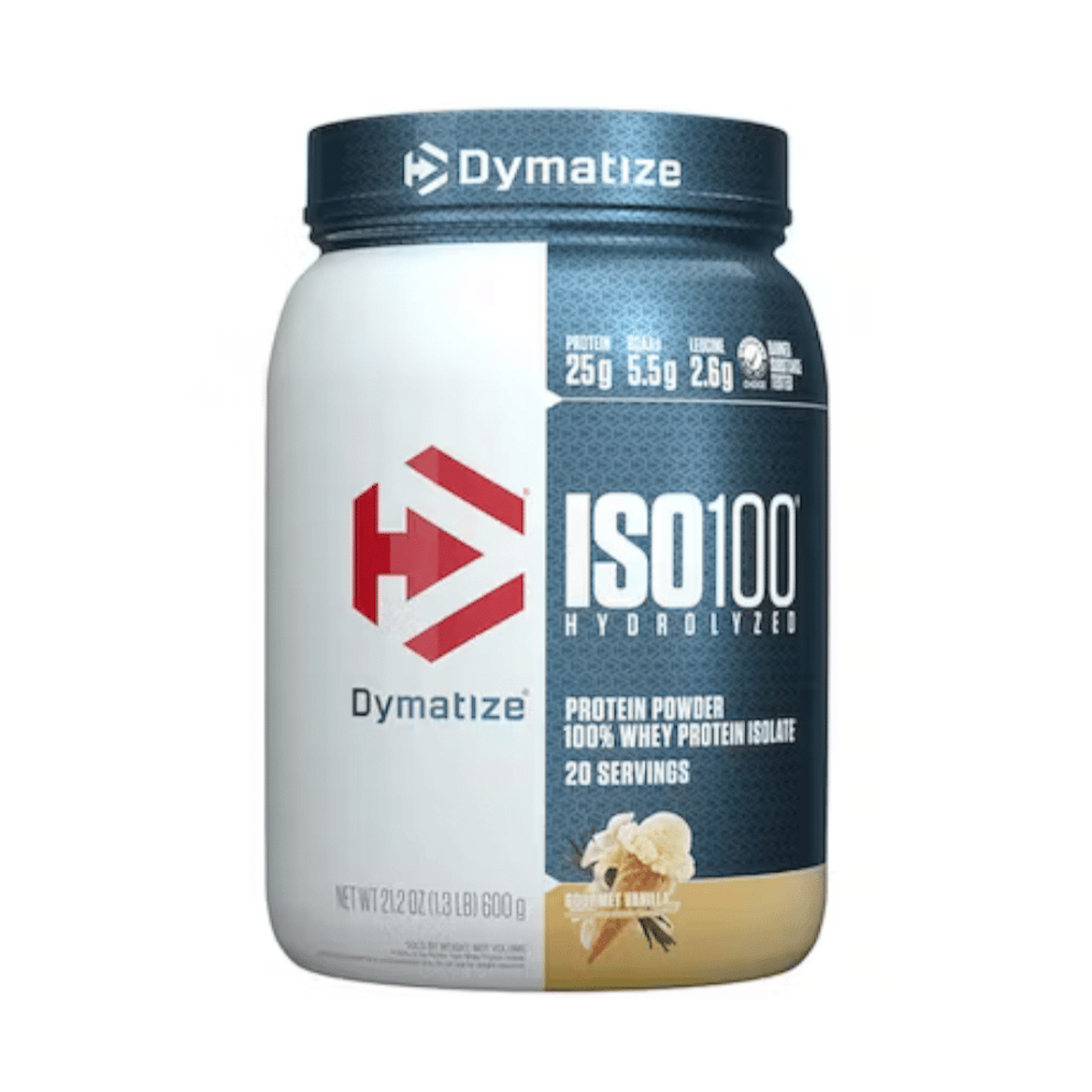 Dymatize Iso 100 Gourmet Vanilla protein pow