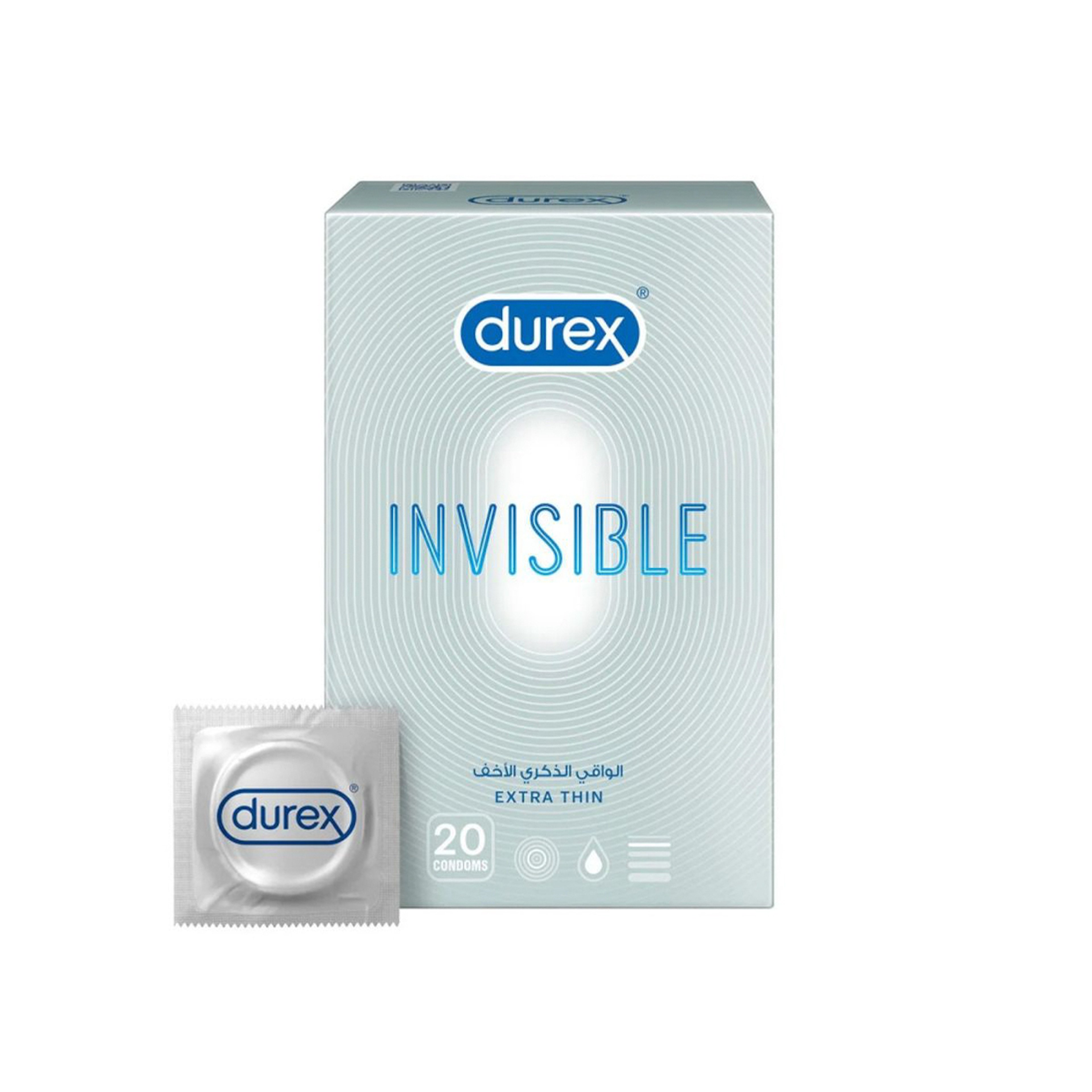 Durex Invisible Condom 20 piece