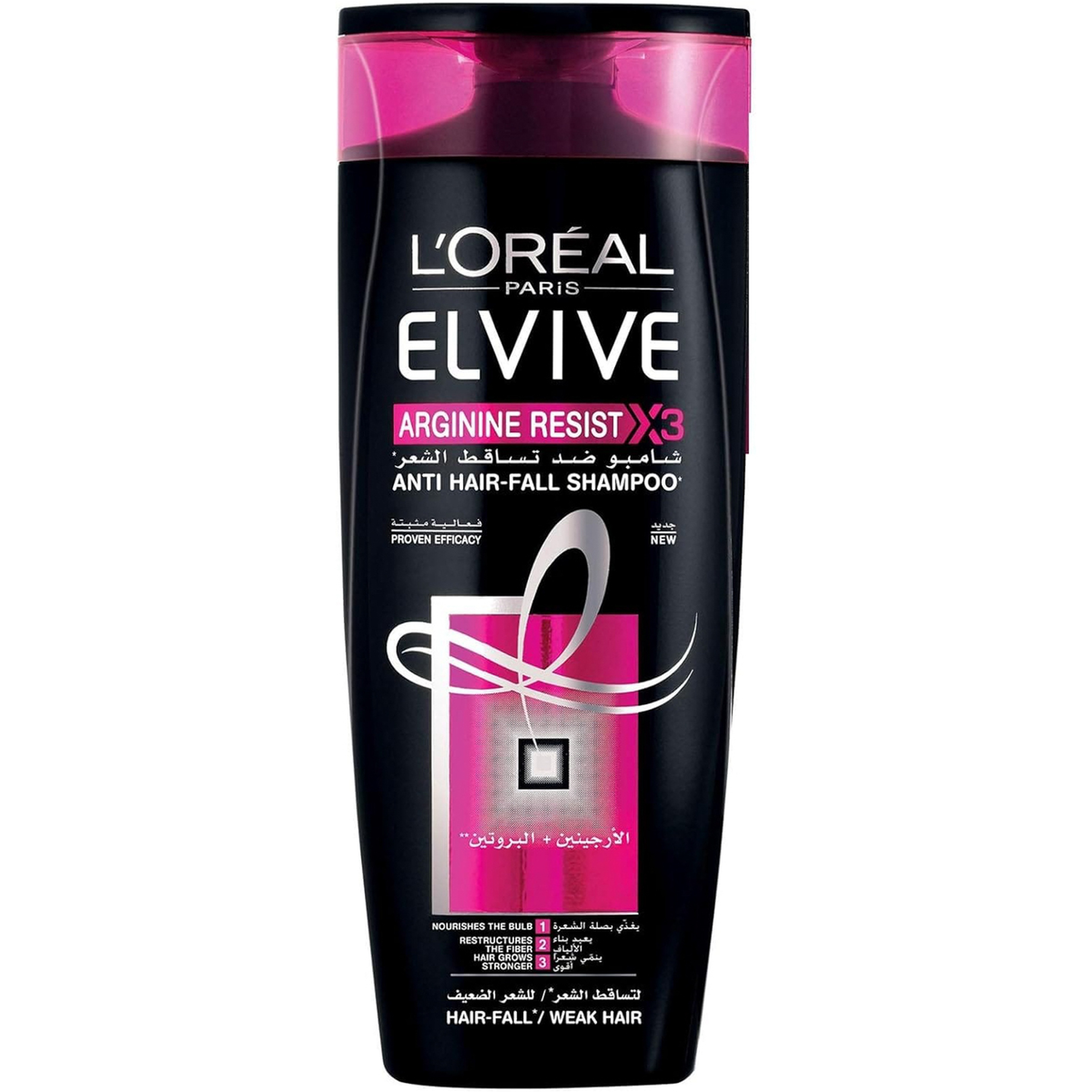 L'oreal Elvive  Arginine Resist  anti hair fall X3 shampoo