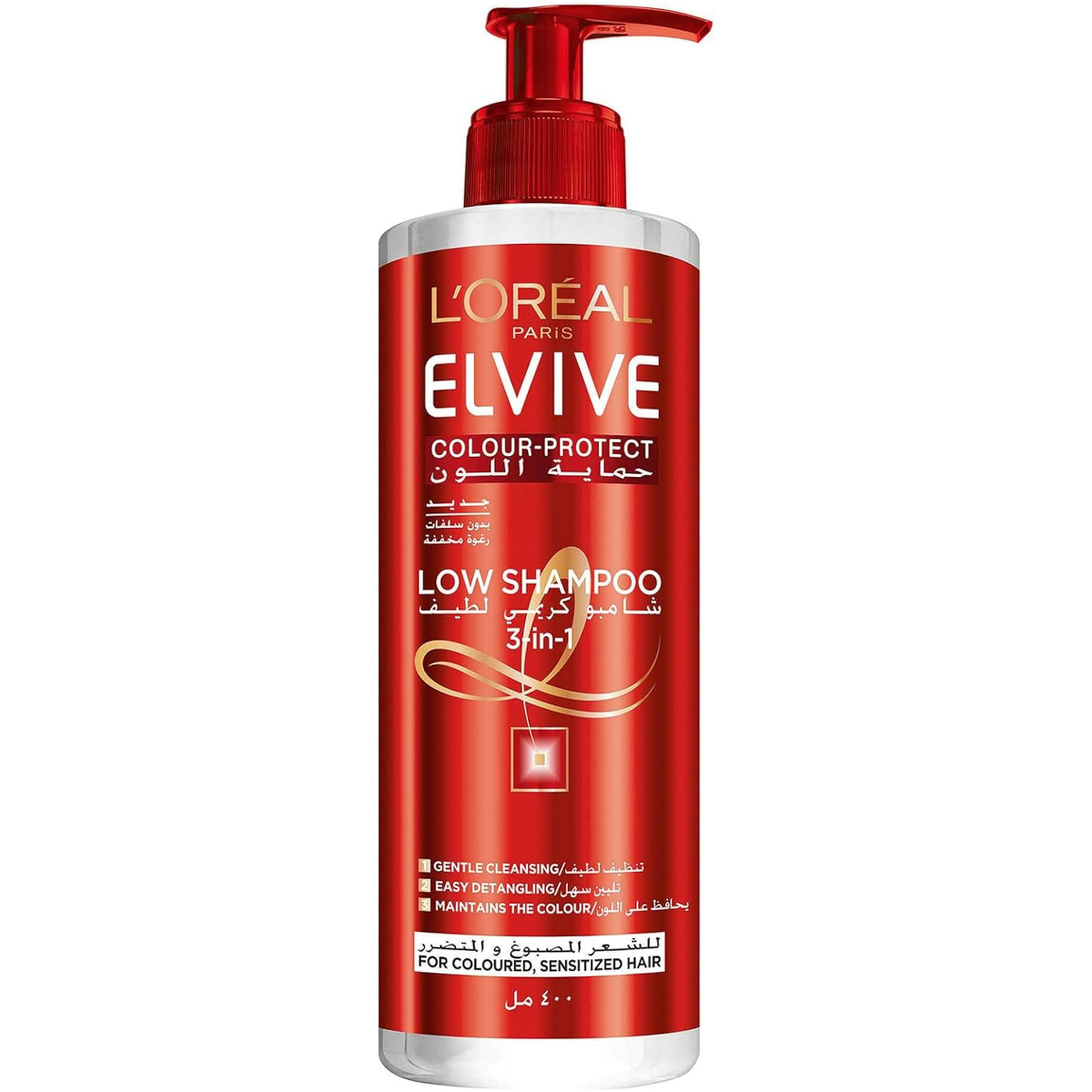 L’Oréal Paris Elvive Low Colour Protect Shampoo 400 ml