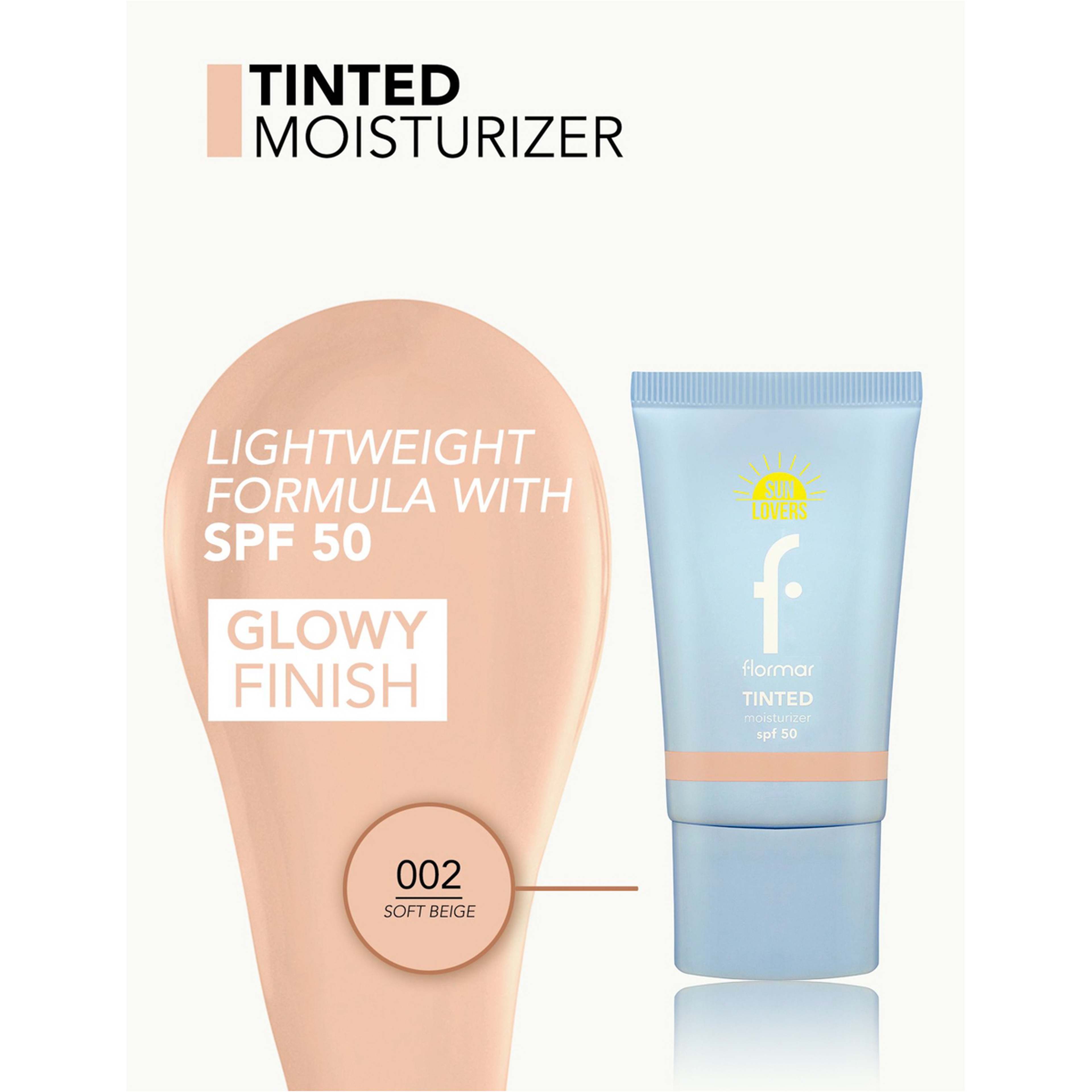 Flormar Tinted Moisturuzer-Spf 50