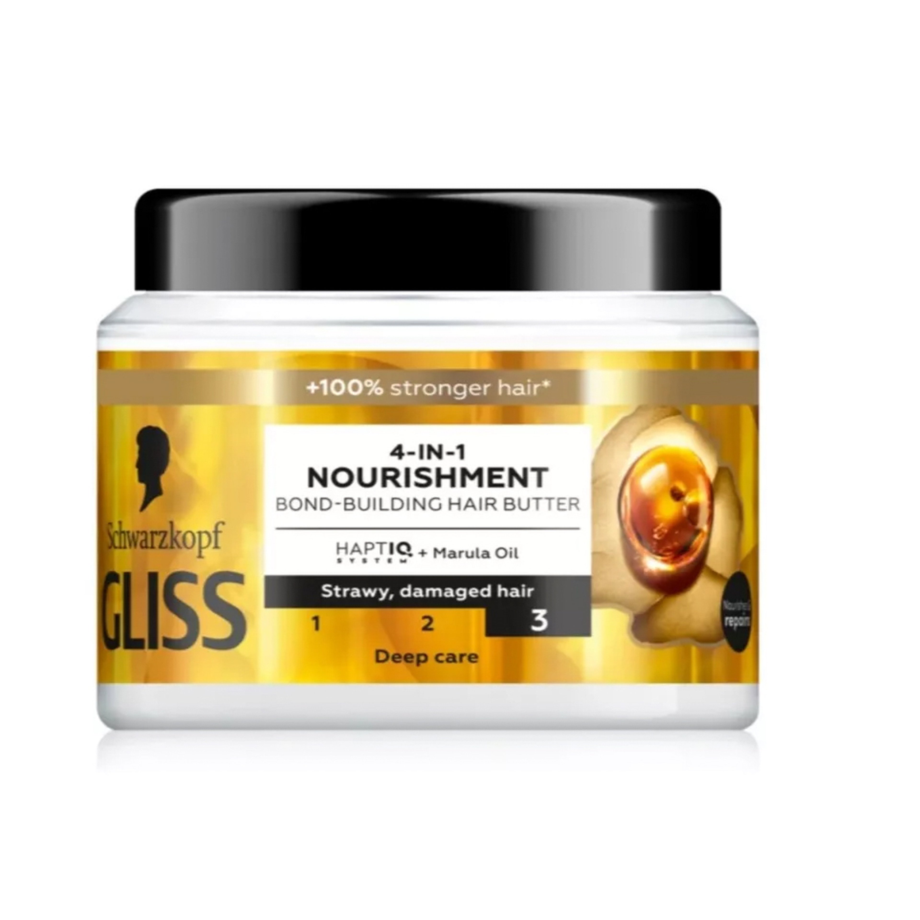 Schwarzkopf Gliss 4-in-1 Protein with Shea Butter for Dry Hair Mask  400 ml